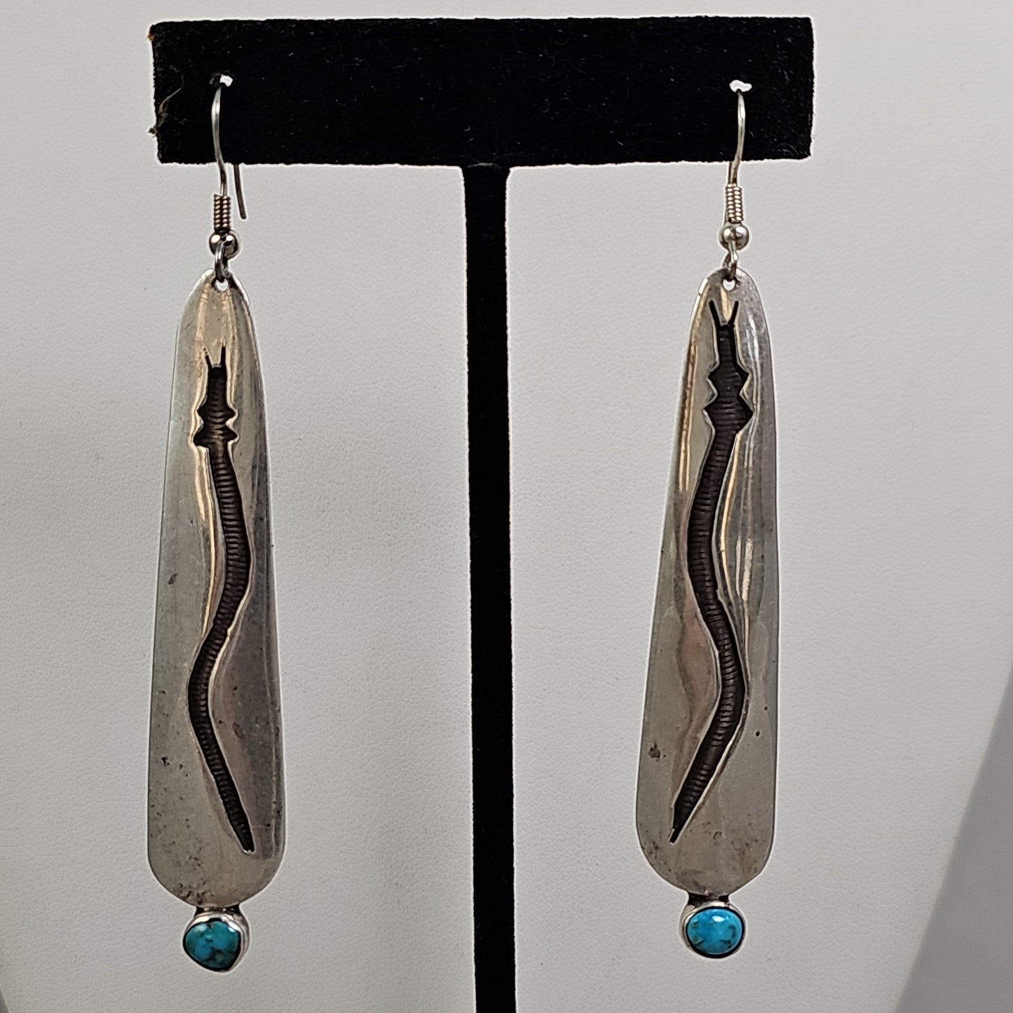 Hopi snake earrings
