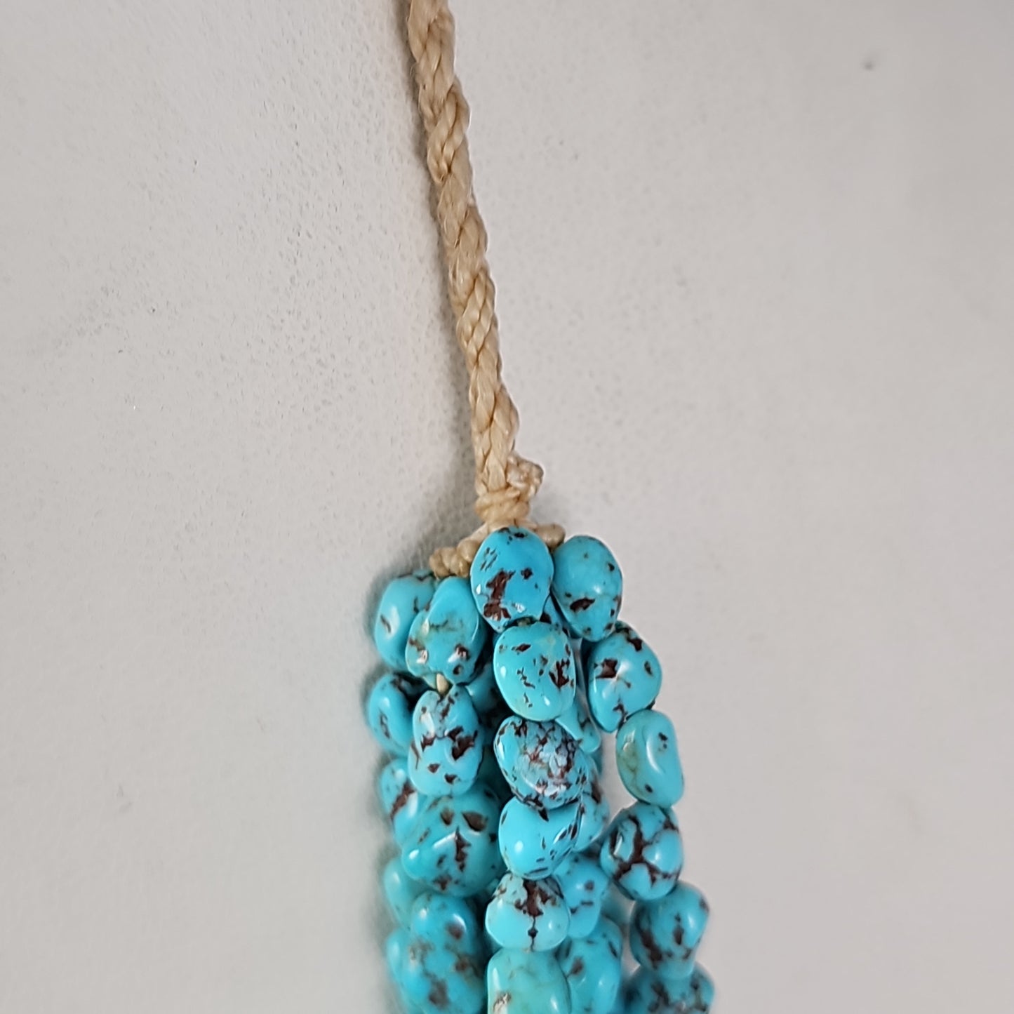 7 strand turquoise necklace
