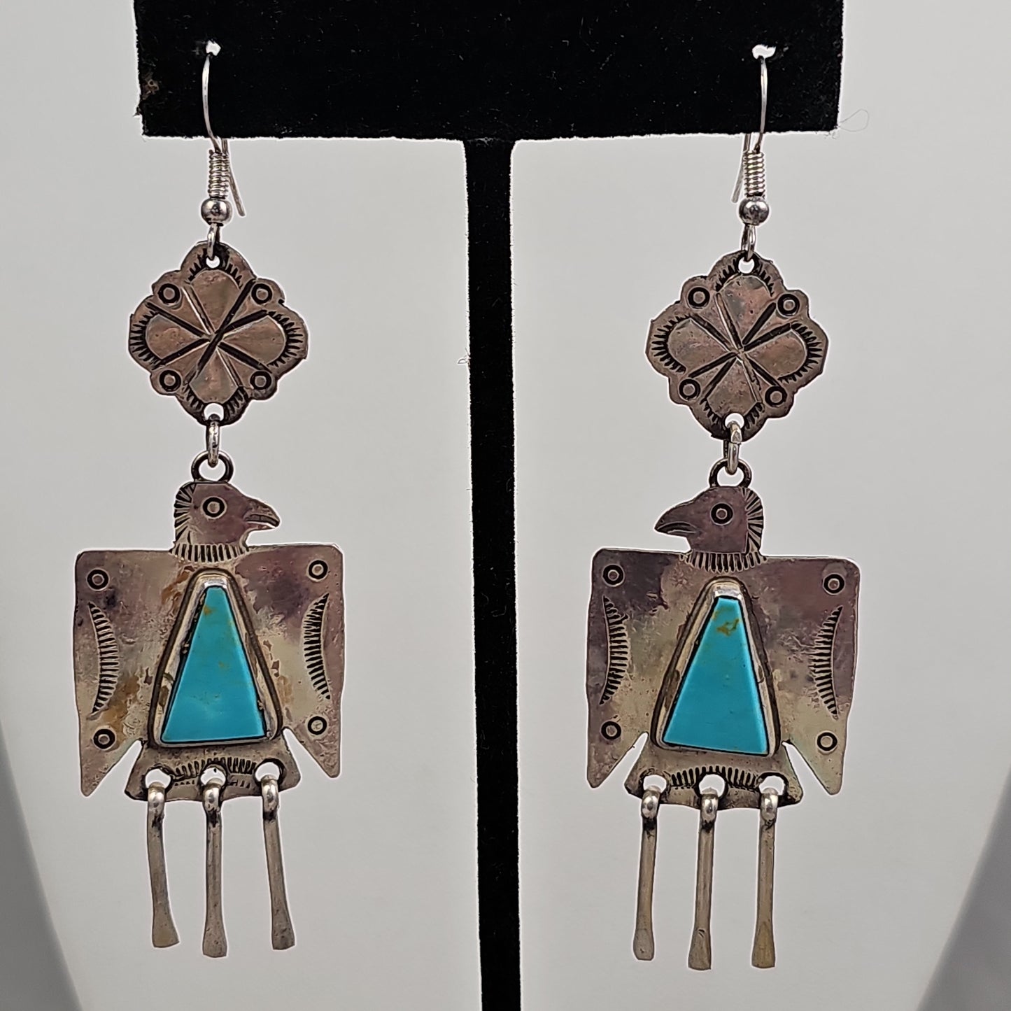 Thunderbird chandelier earrings