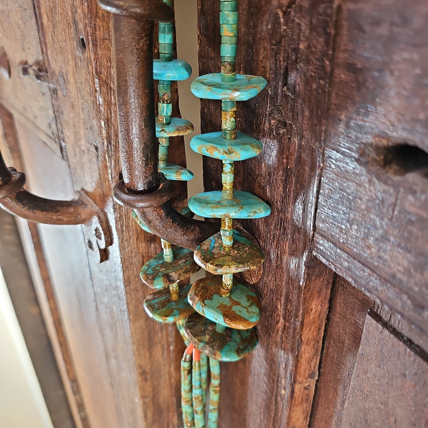 Santo Domingo turquoise Jacla necklace