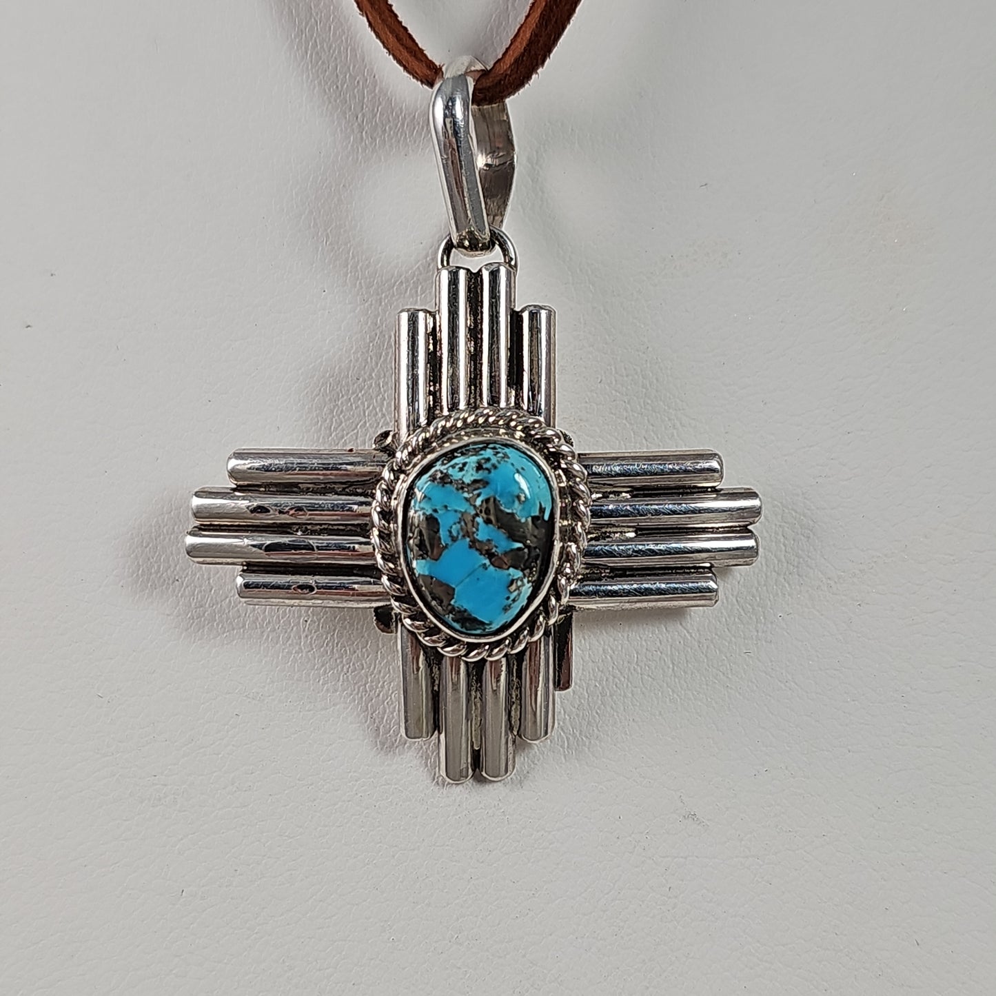 New Mexico Zia pendant