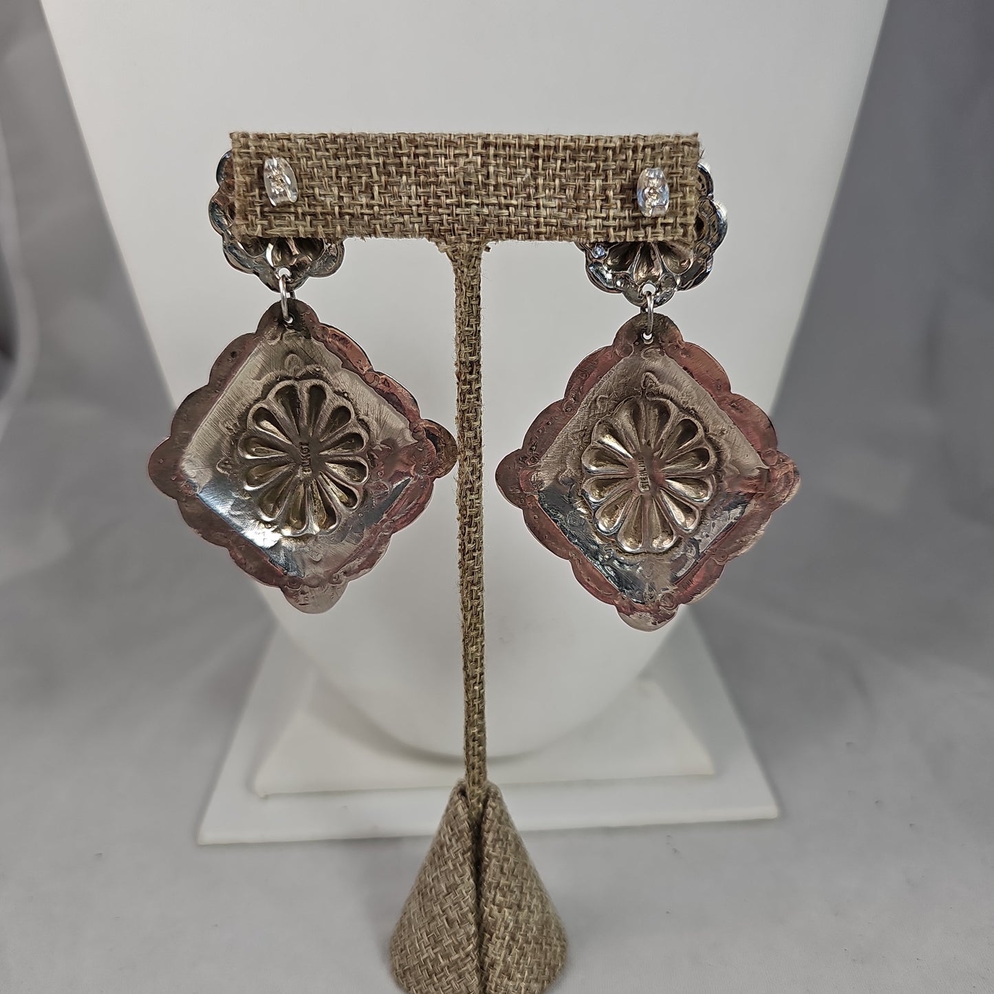 Concho earrings