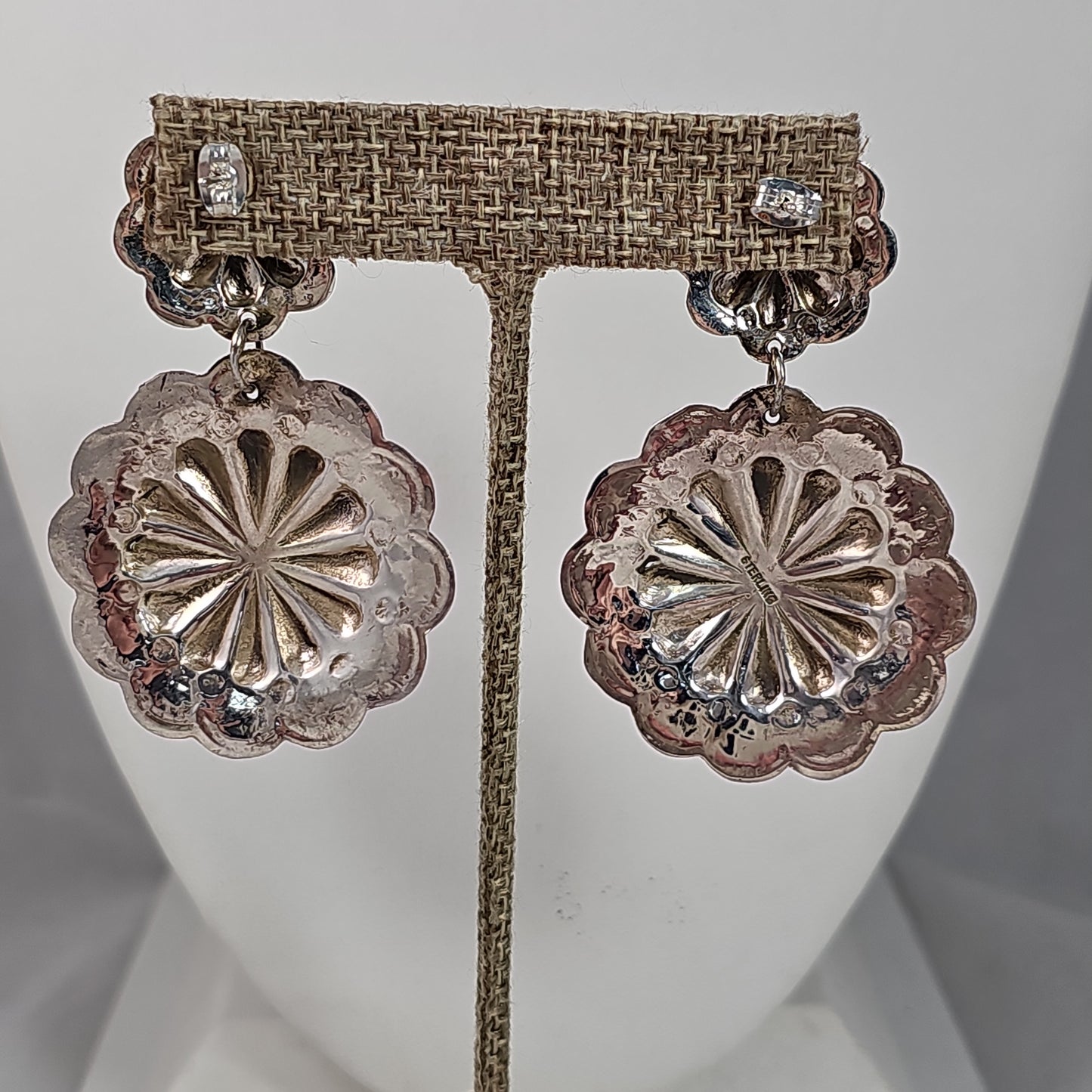 Concho earrings