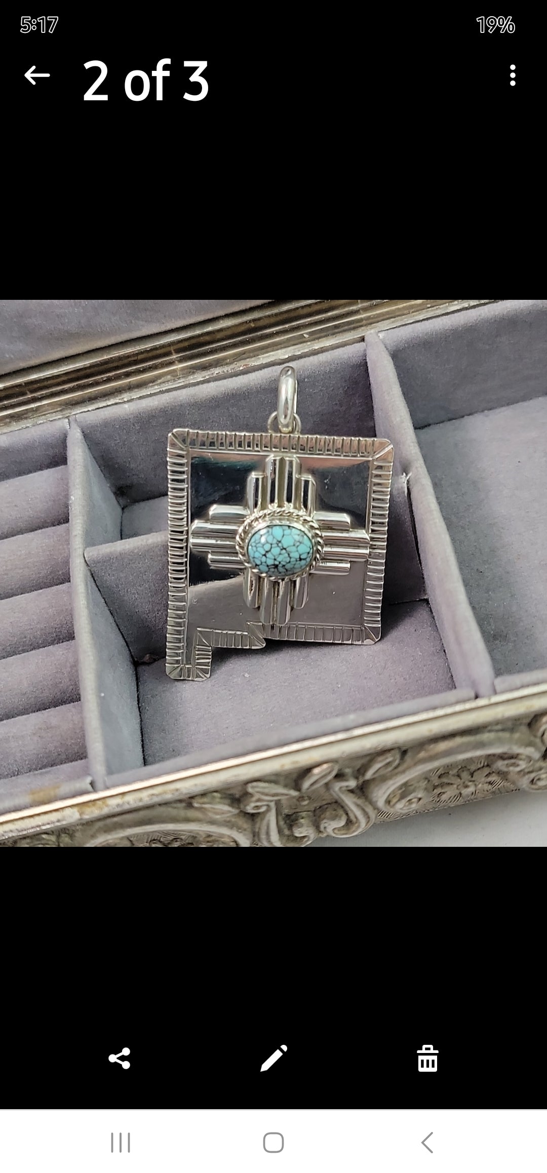 New Mexico ZIA pendant