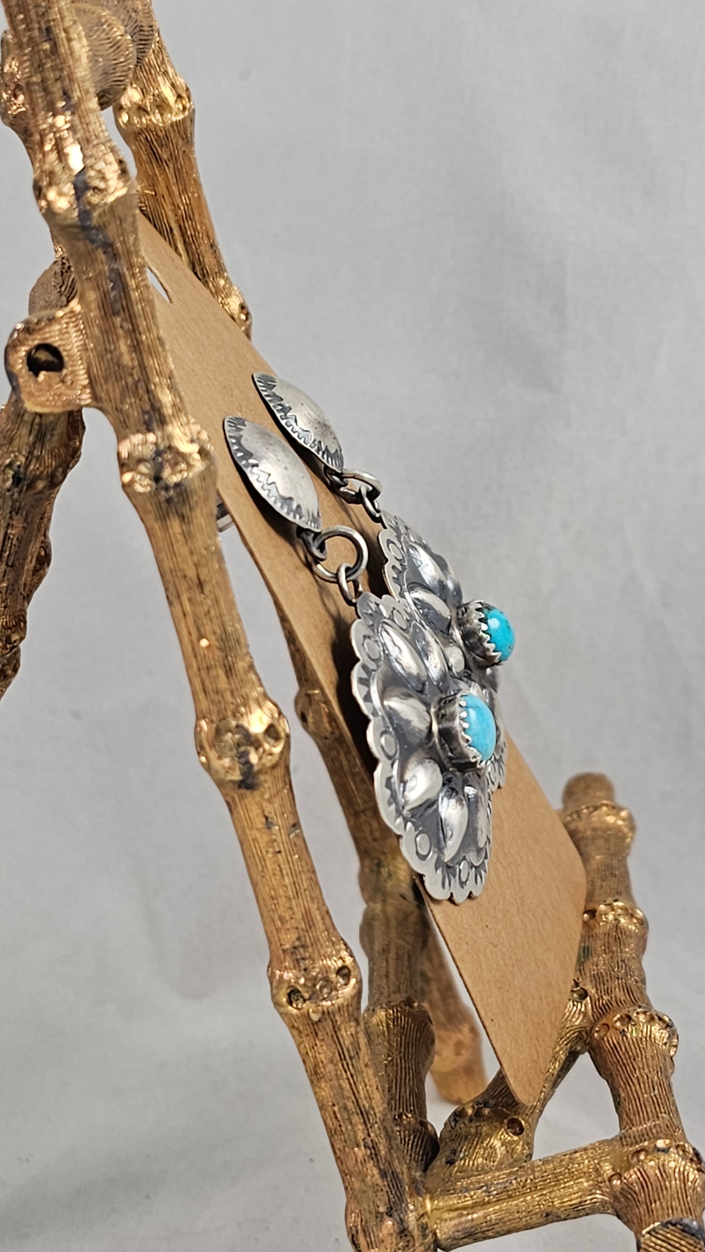 Concho earrings