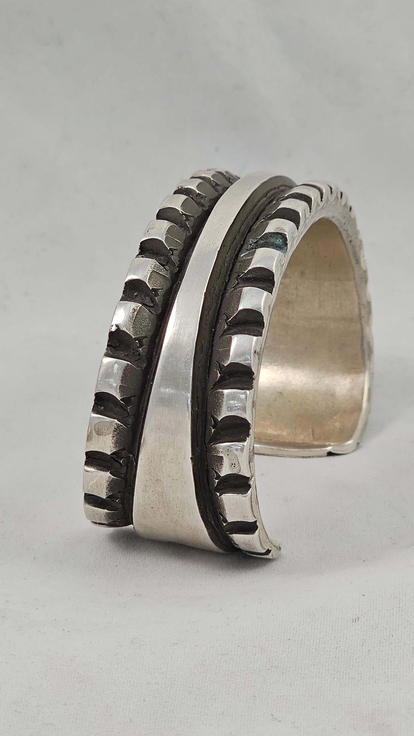 Mens Sterling cuff by Elvira Bill