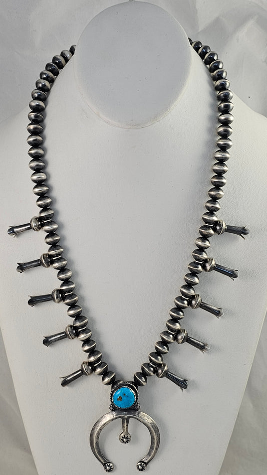 Squash blossom necklace