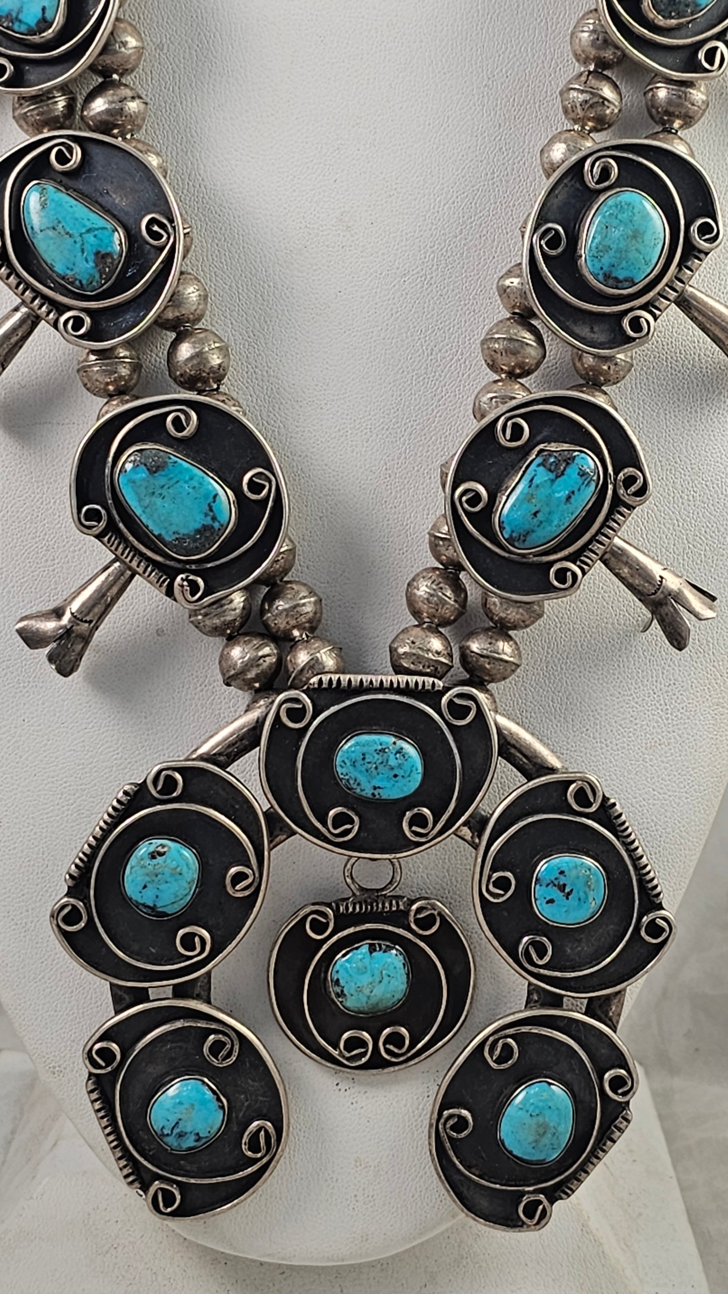 Squash blossom necklace