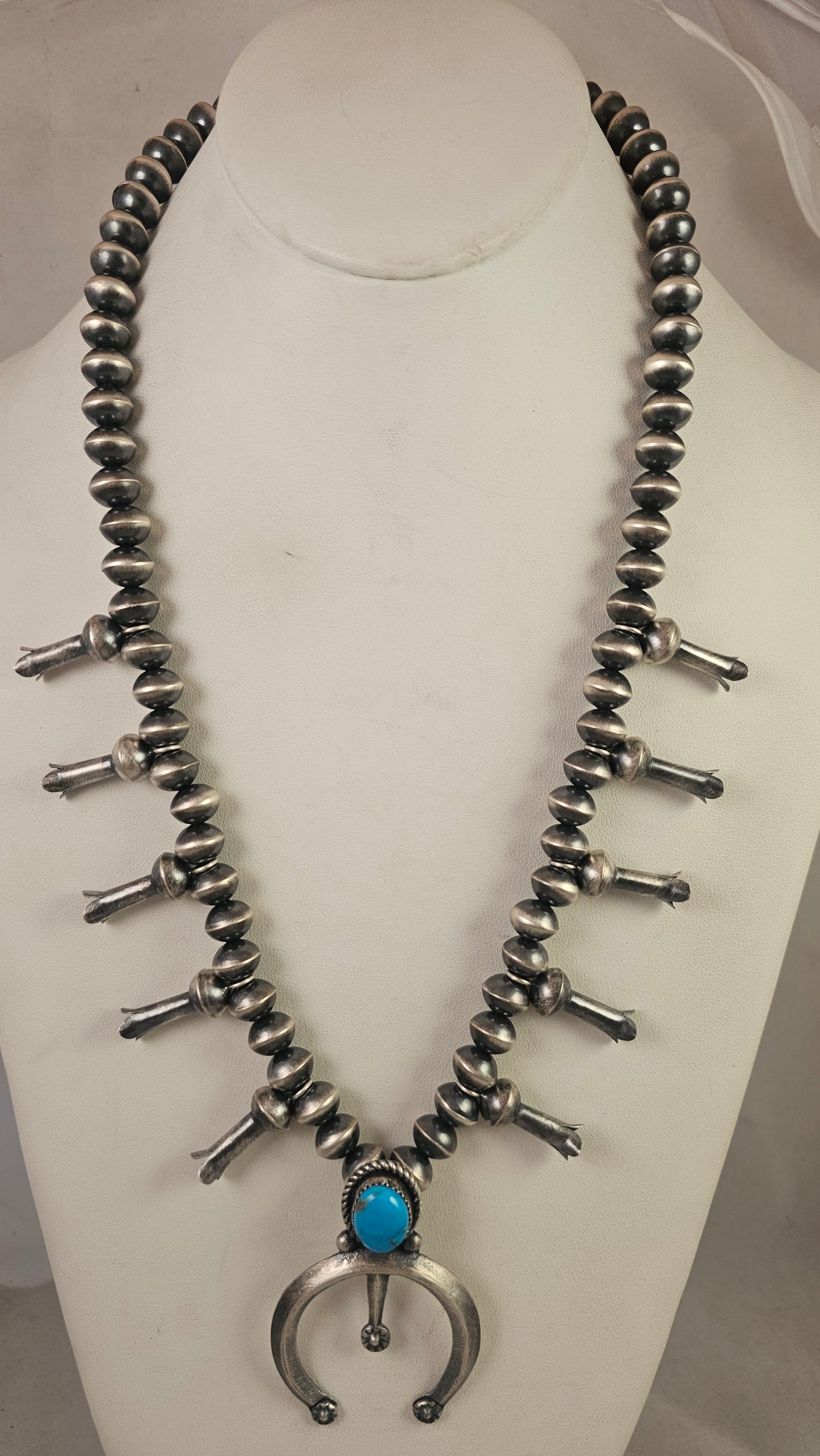 Squash blossom necklace