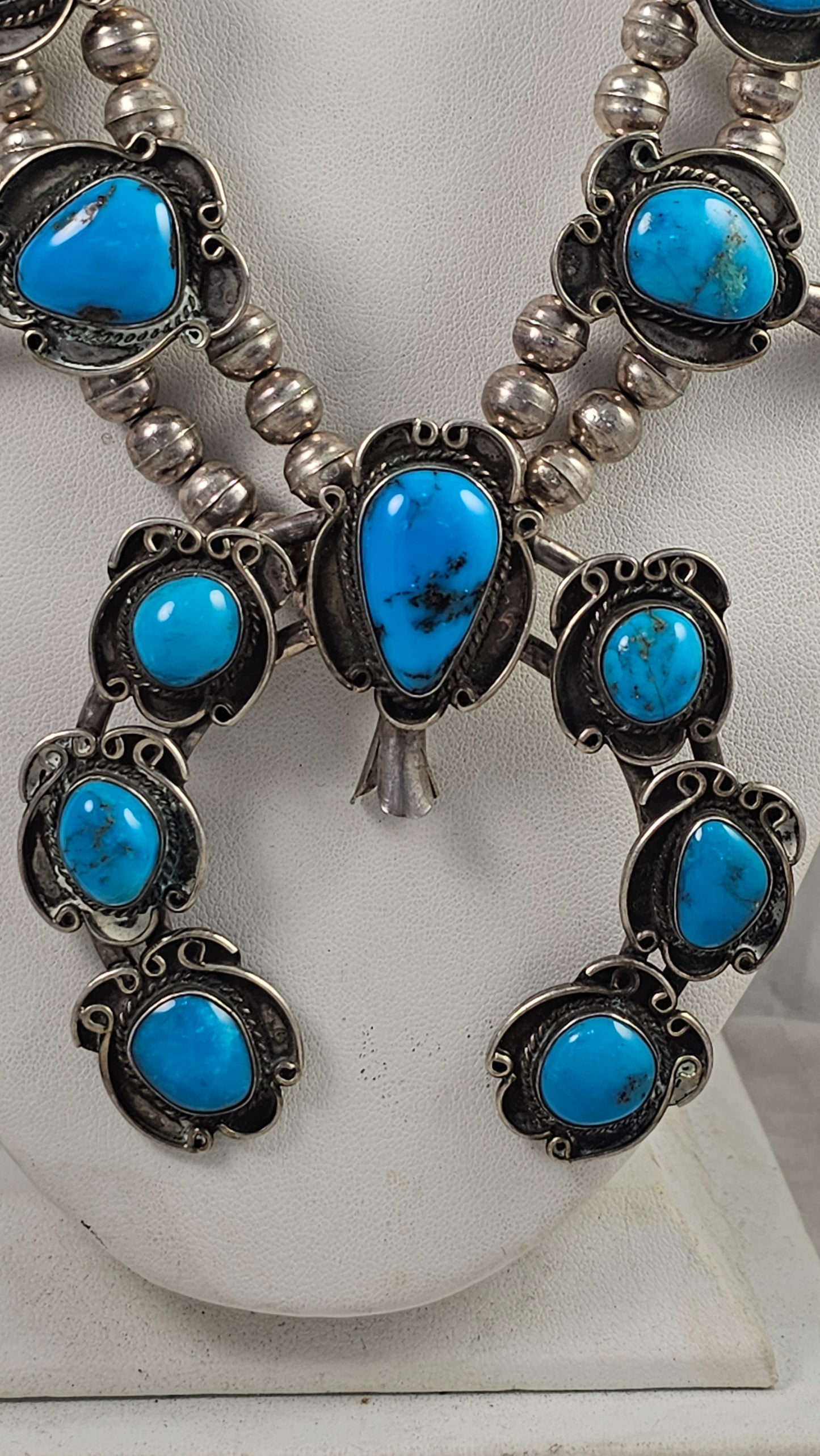Squash blossom necklace
