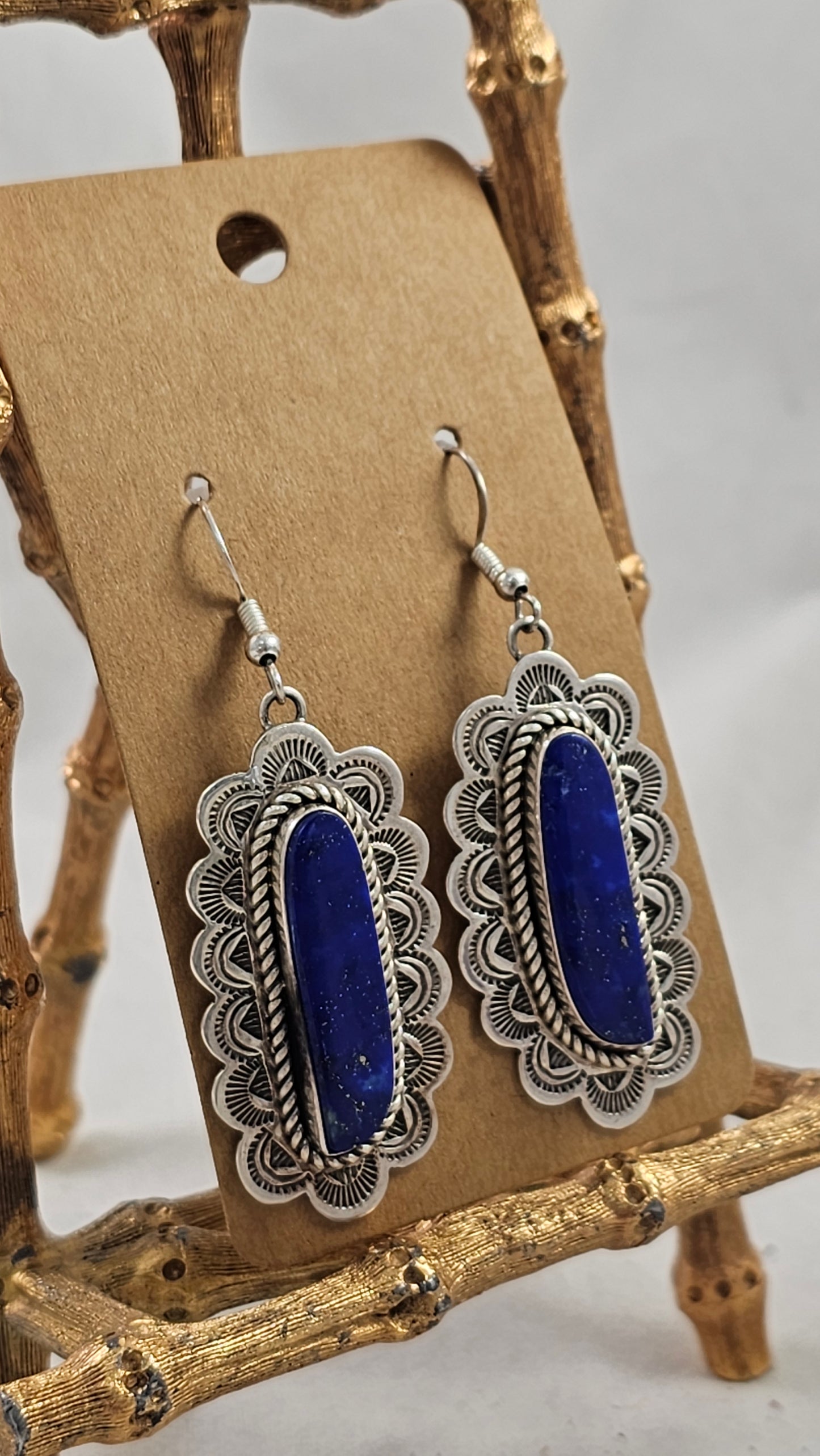 Lapis earrings