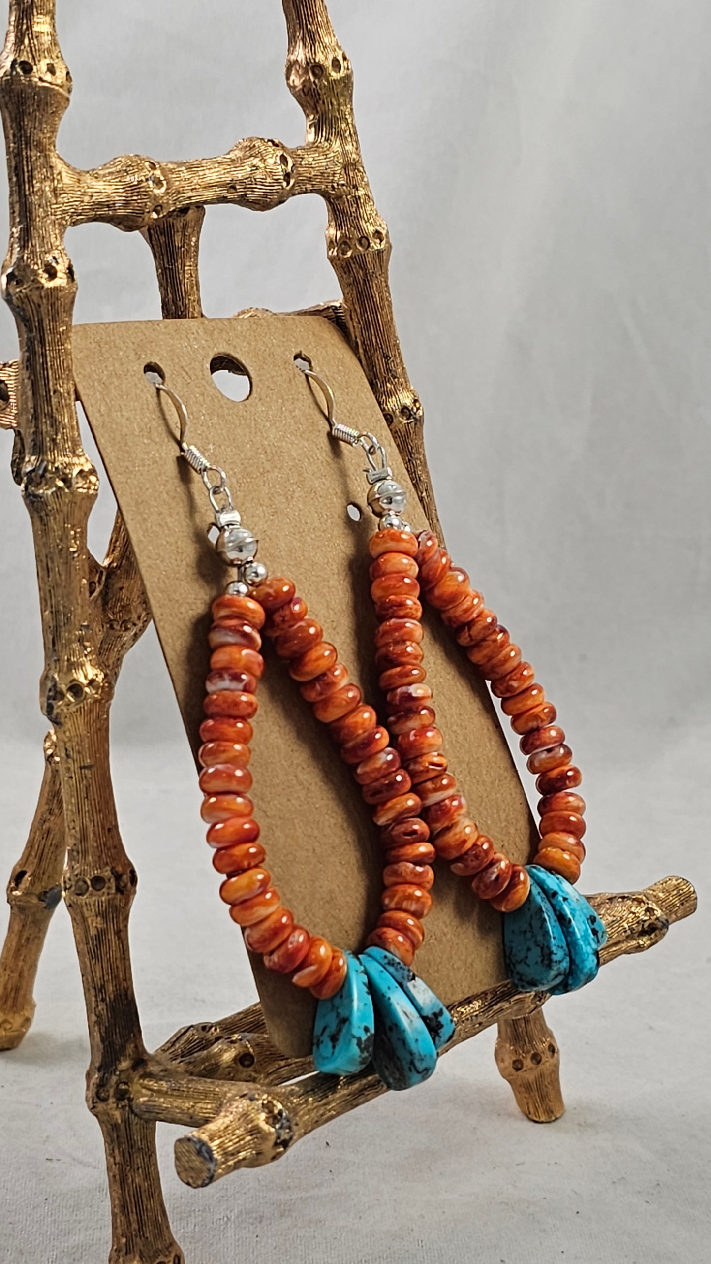 Spiney earrings by Lupe Lovato