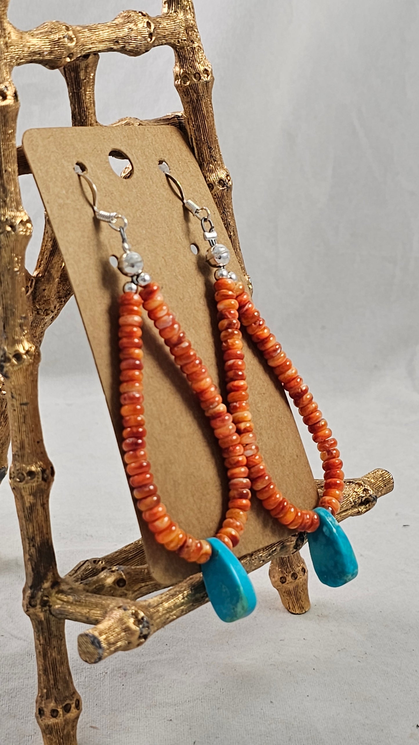 Spiney earrings by Lupe Lovato