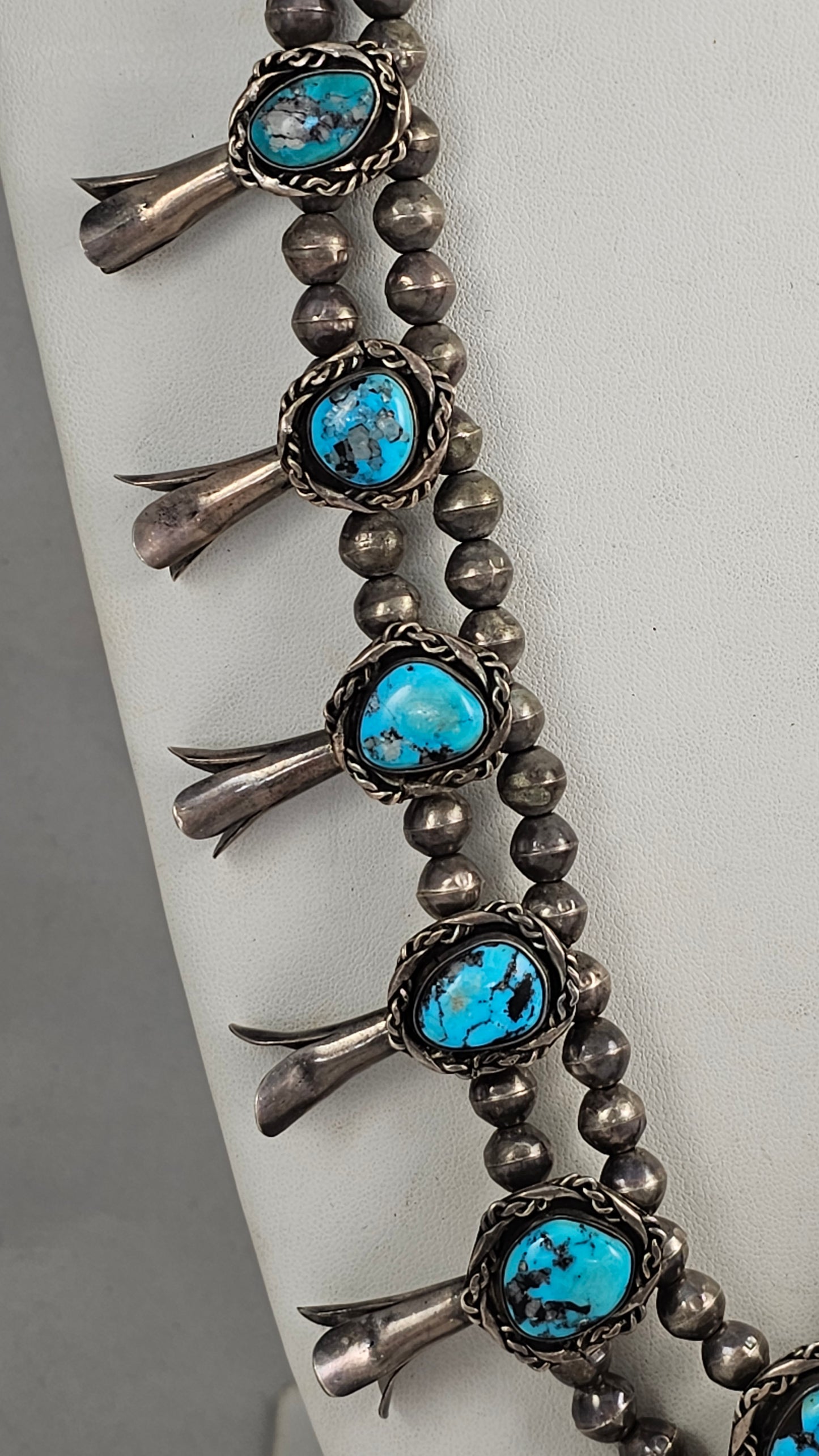 Squash blossom necklace