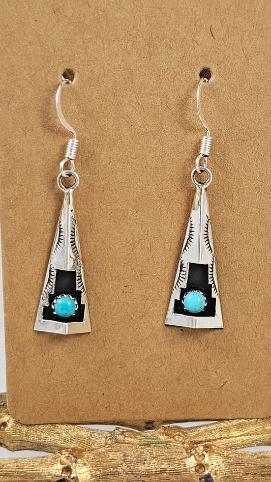 Shadow box earrings