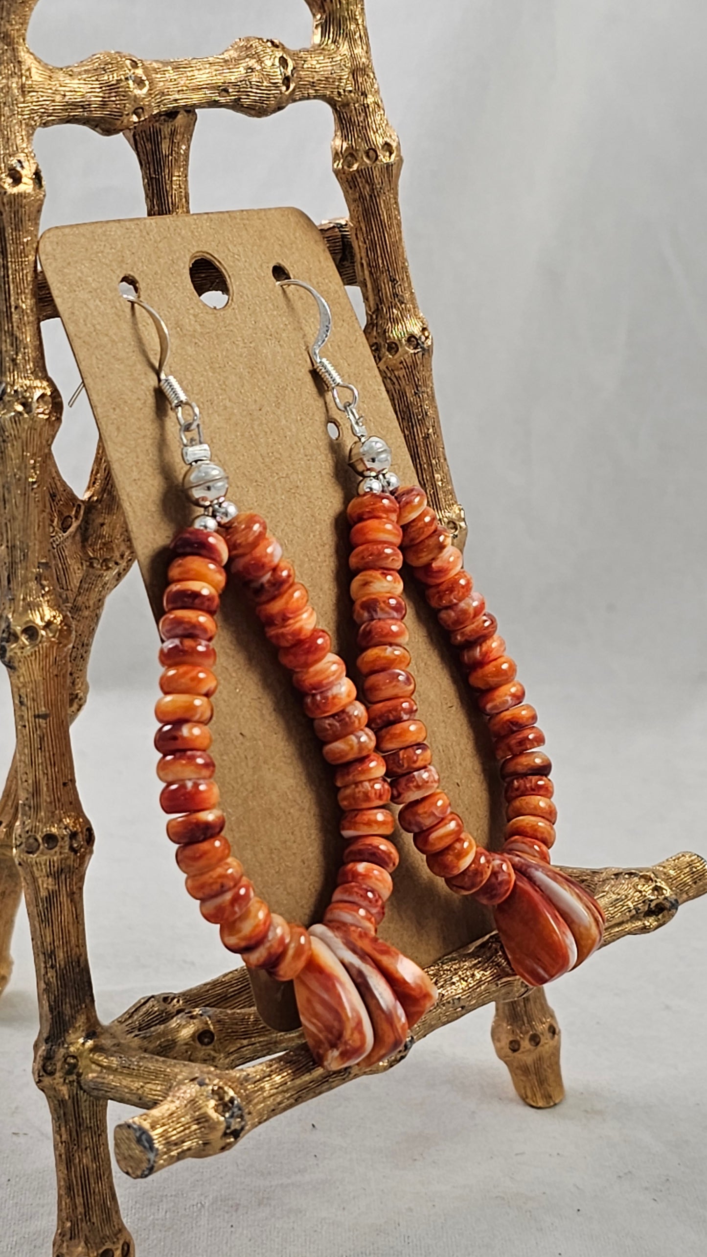 Spiney earrings by Lupe Lovato