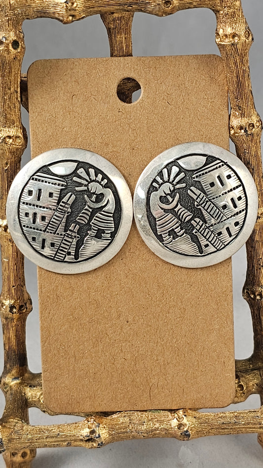 Robert Becenti Jr earrings