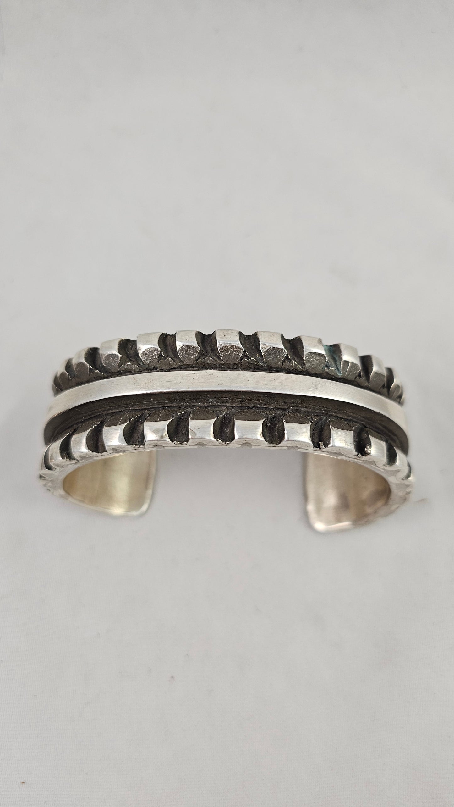 Mens Sterling cuff by Elvira Bill