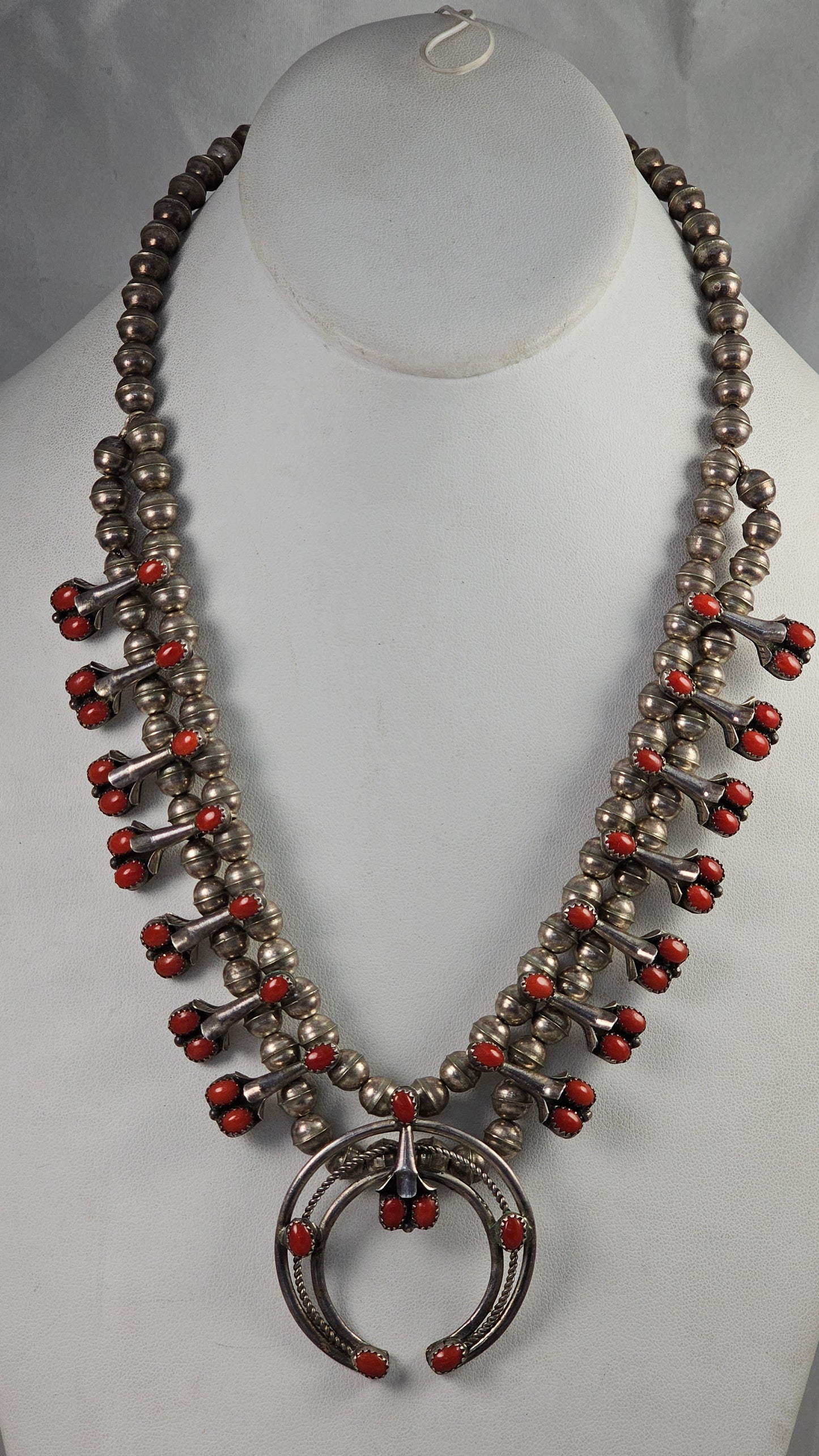 Squash blossom necklace