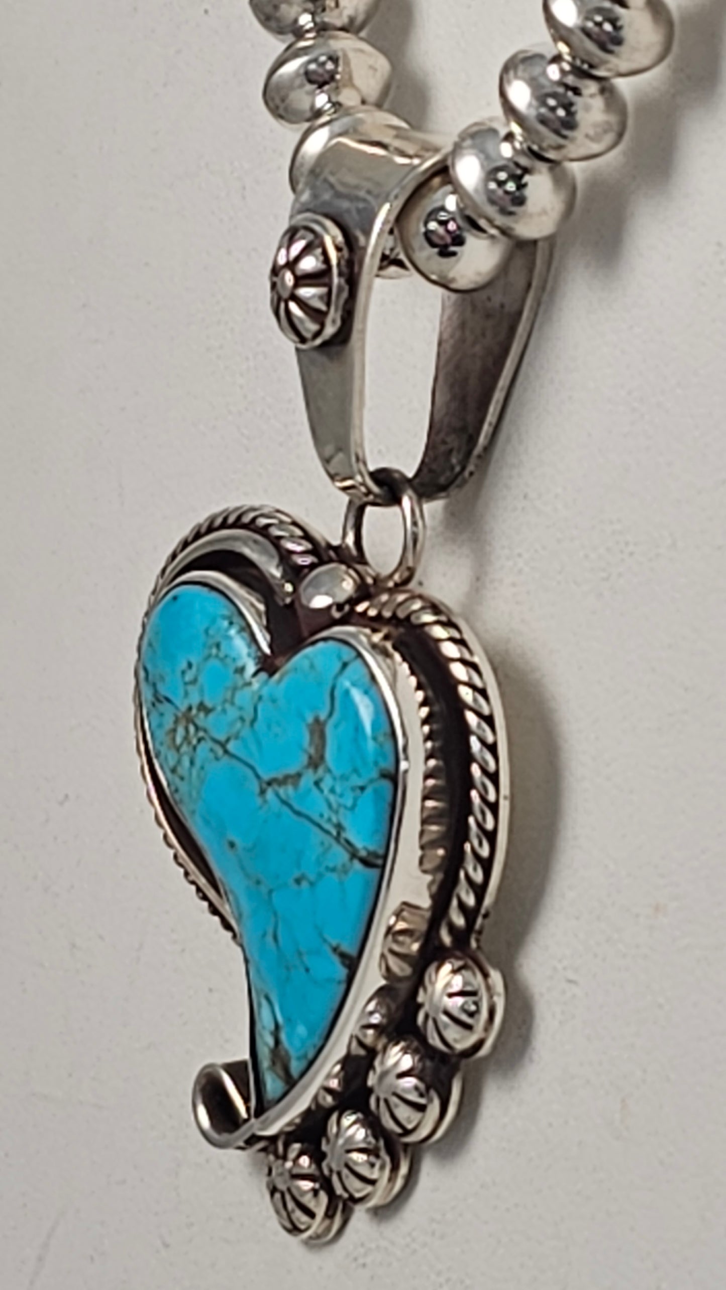 Turquoise Heart pendant