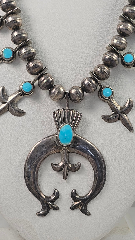Squash blossom necklace