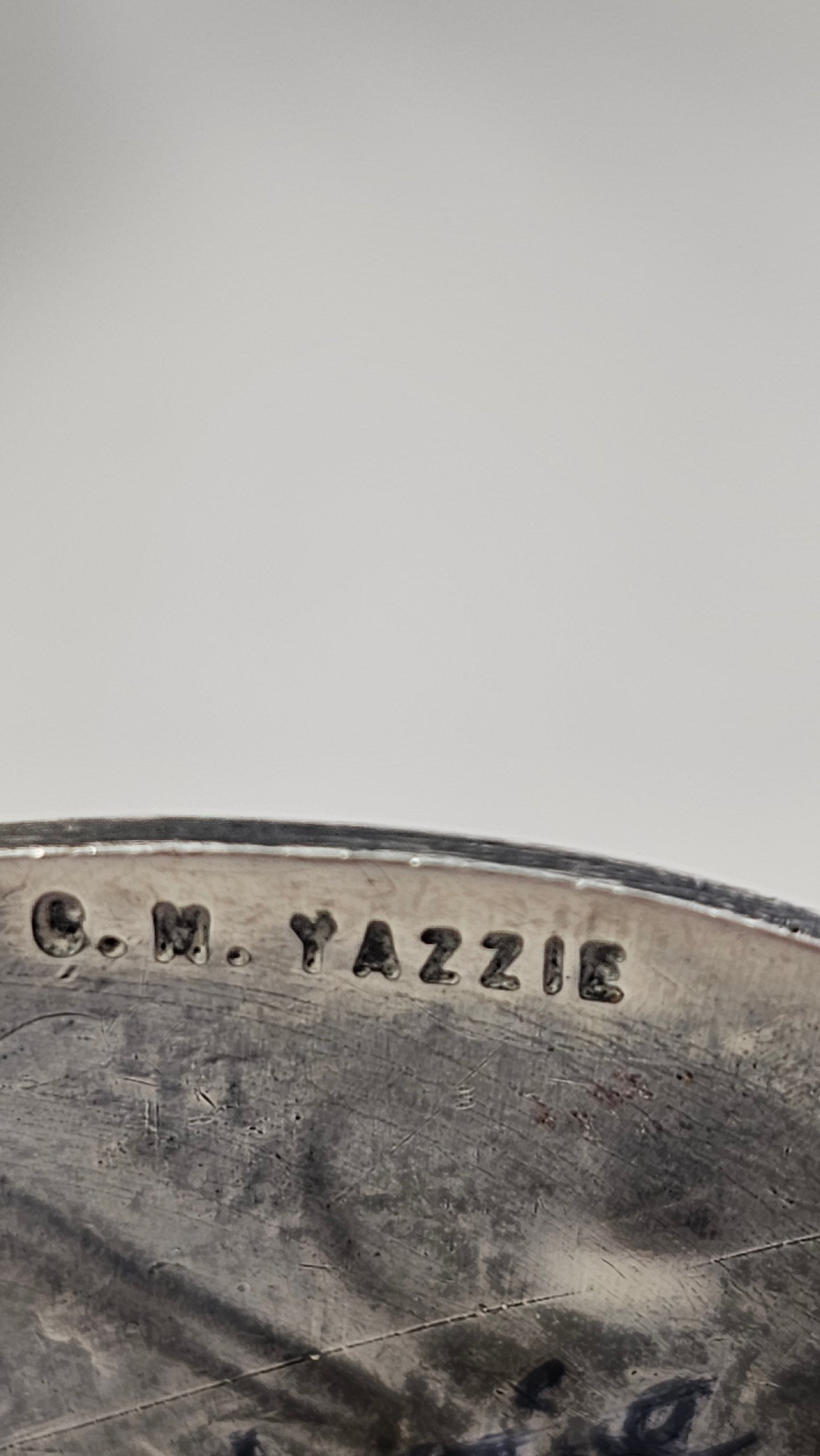 Concho Belt by Charlie Mike Yazzie