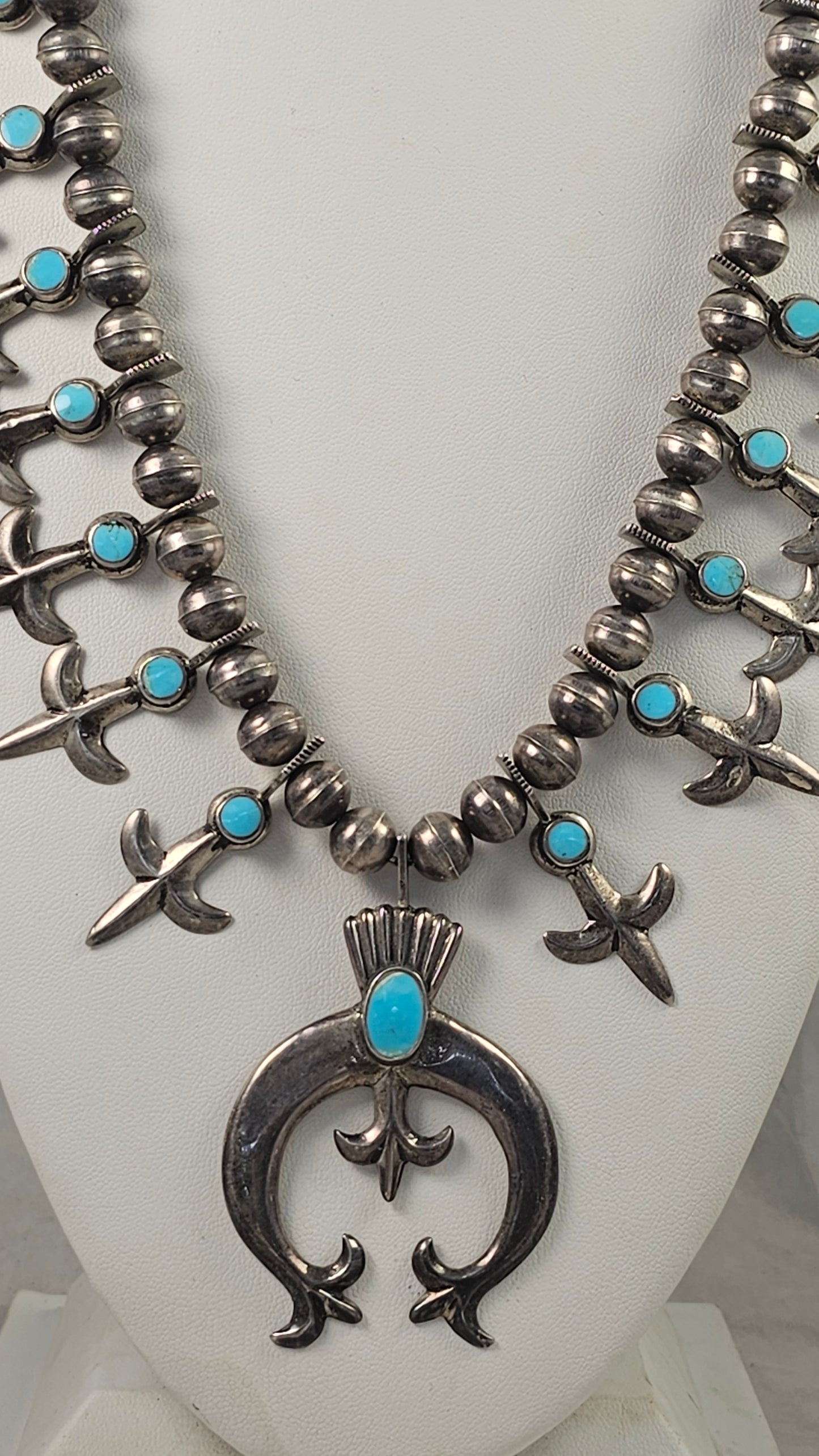 Squash blossom necklace