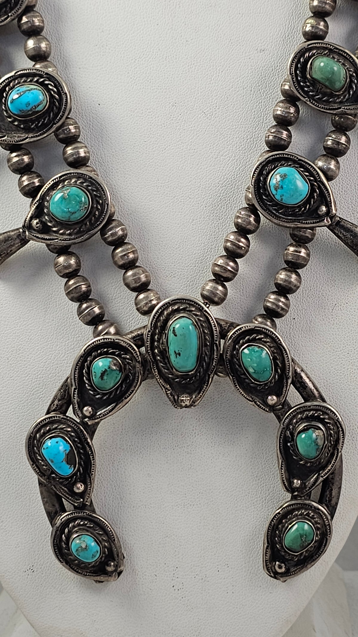 Squash blossom necklace