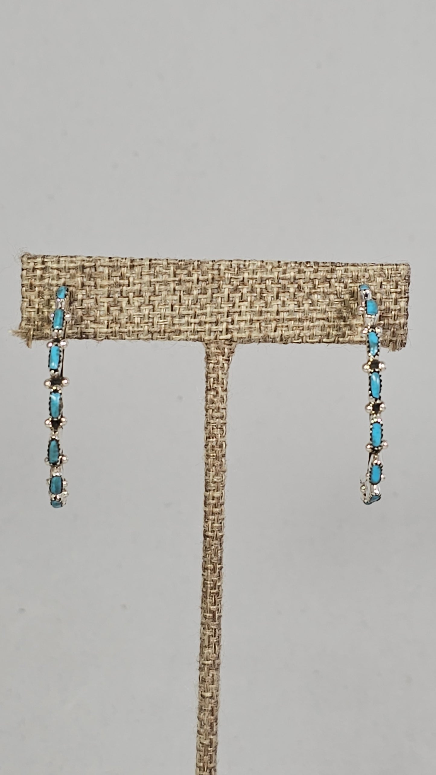 Zuni Cresent hoop earrings