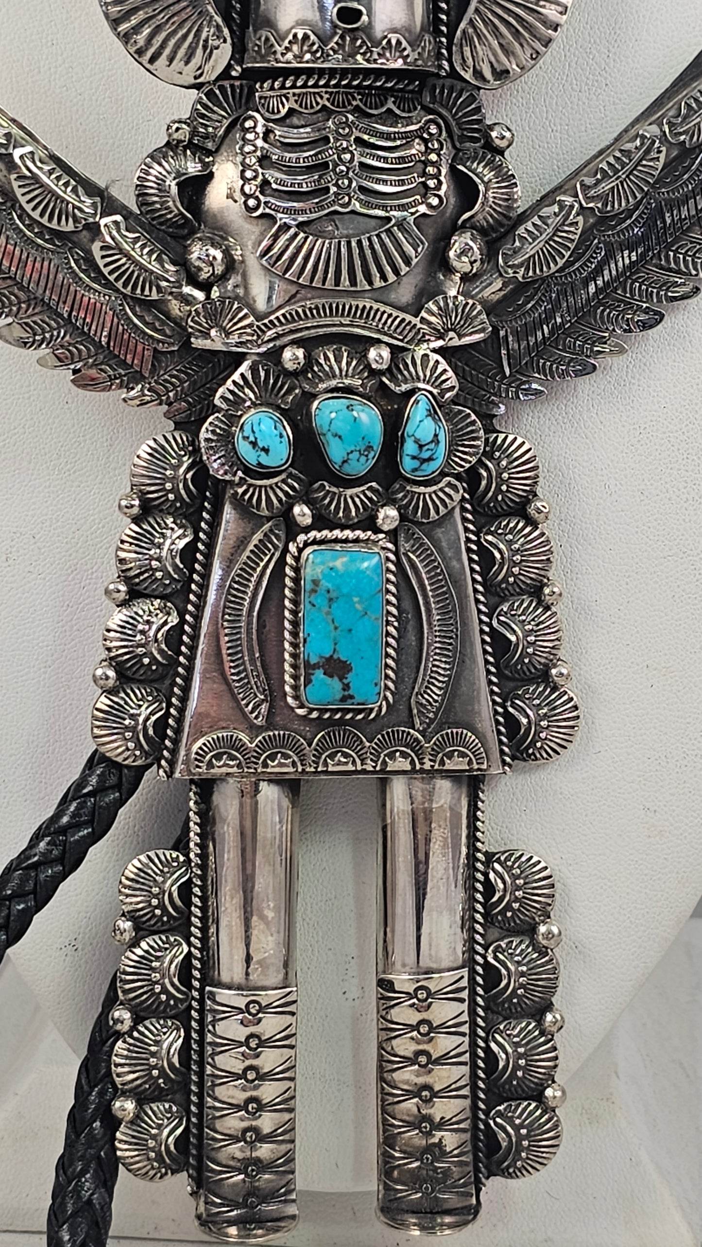 Eagle Dancer kachina bolo tie