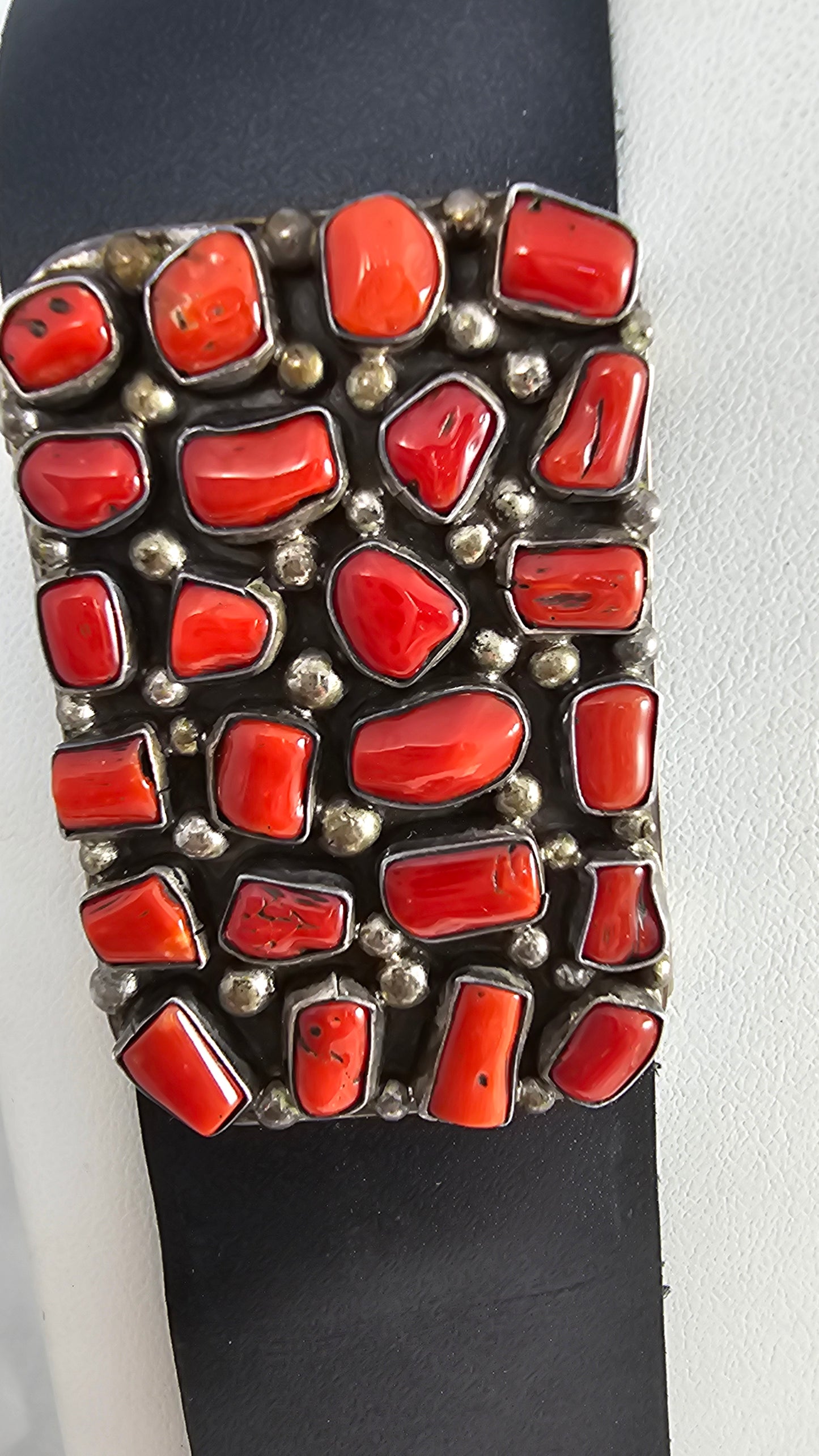 Mediterranean coral concho belt