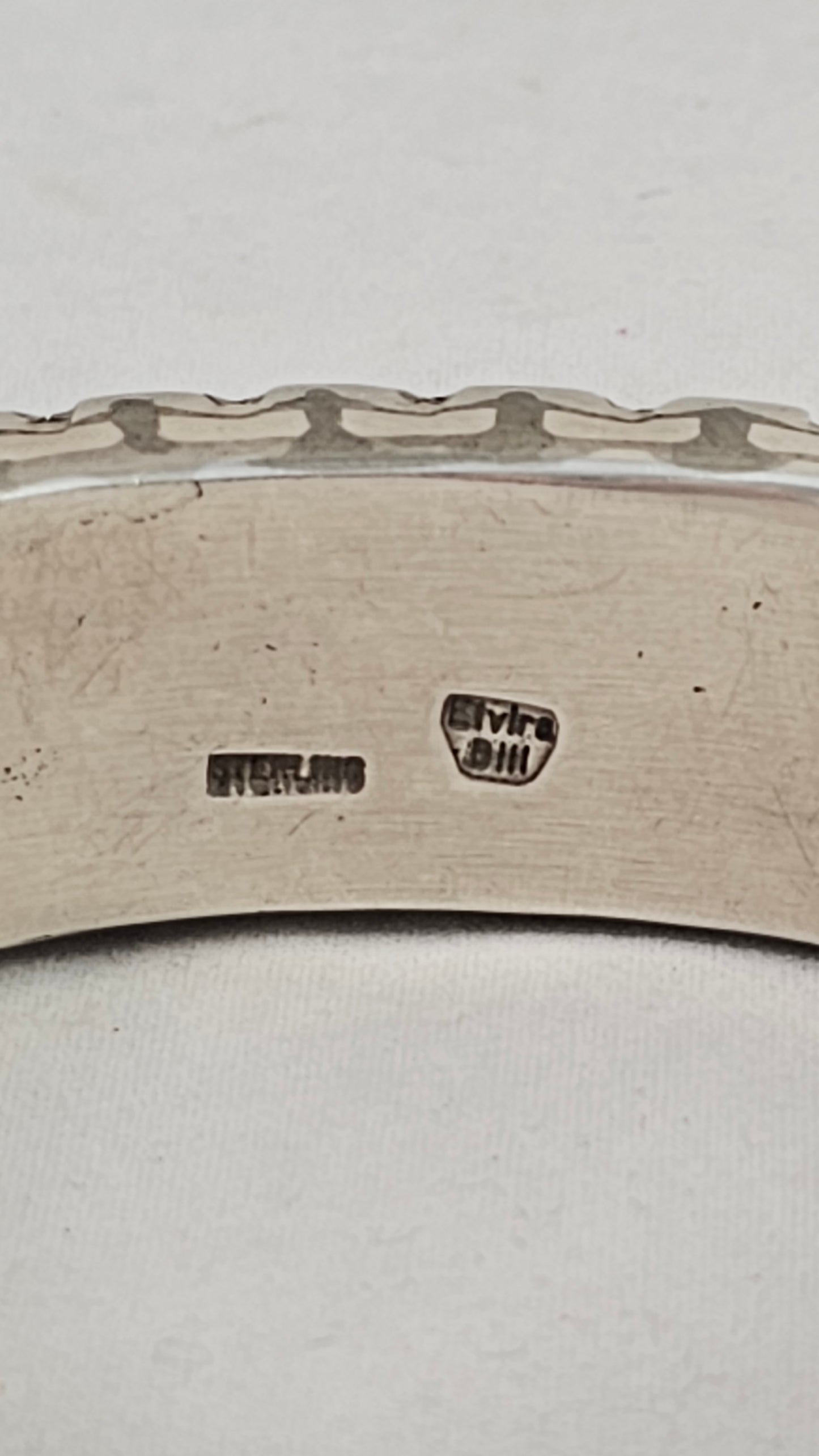 Mens Sterling cuff by Elvira Bill