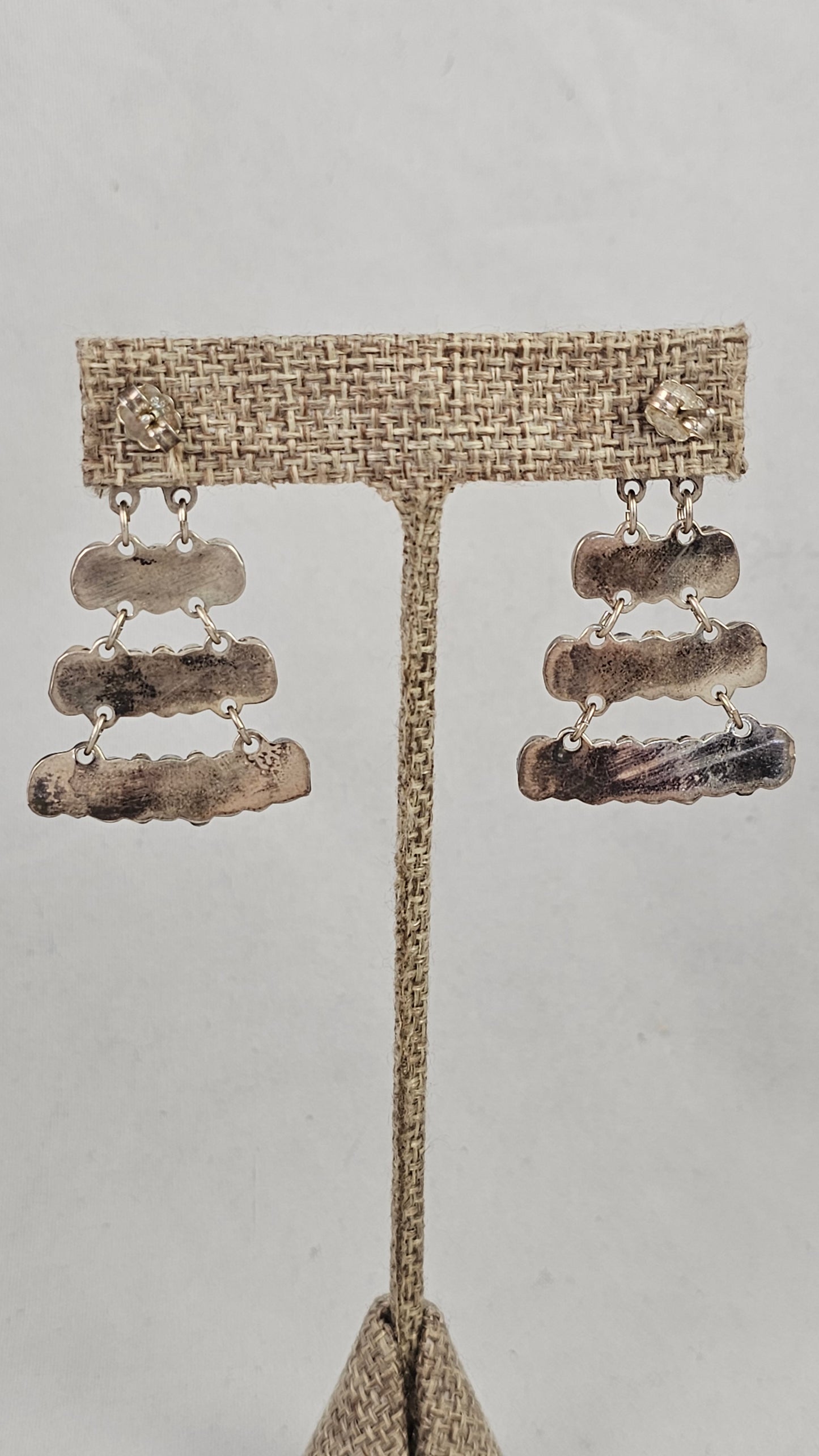 Turquoise chandelier earrings