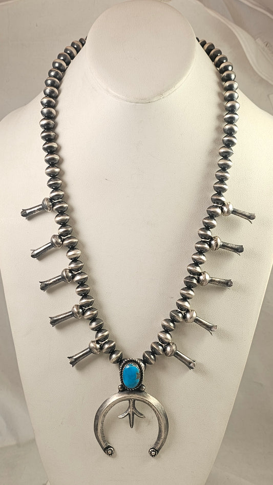 Squash blossom necklace