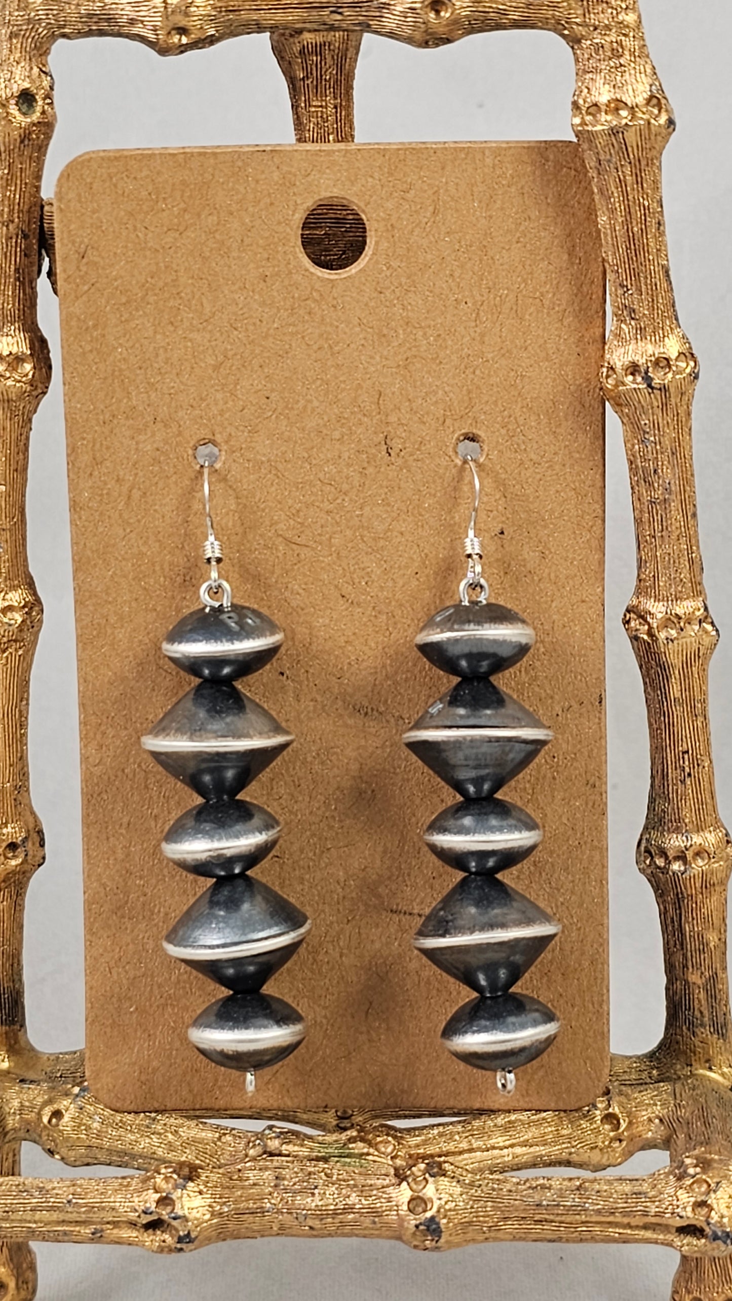 Navajo pearl earrings