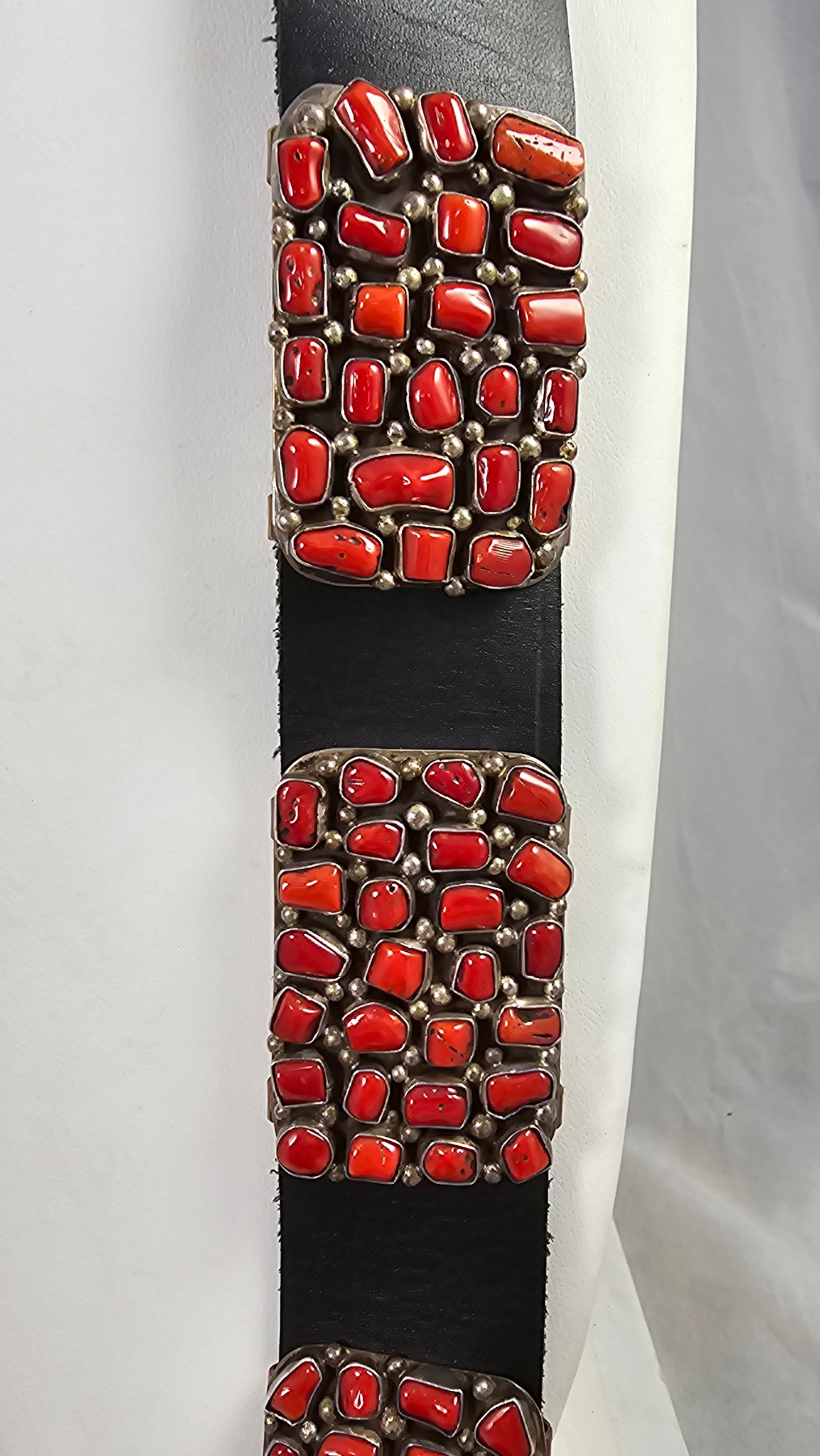 Mediterranean coral concho belt