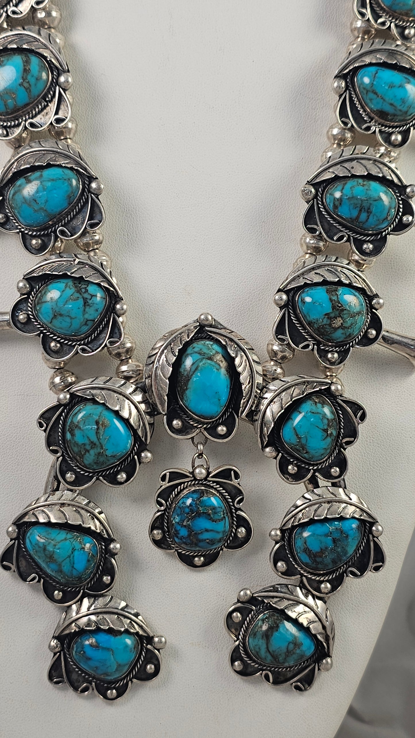 Squash blossom necklace