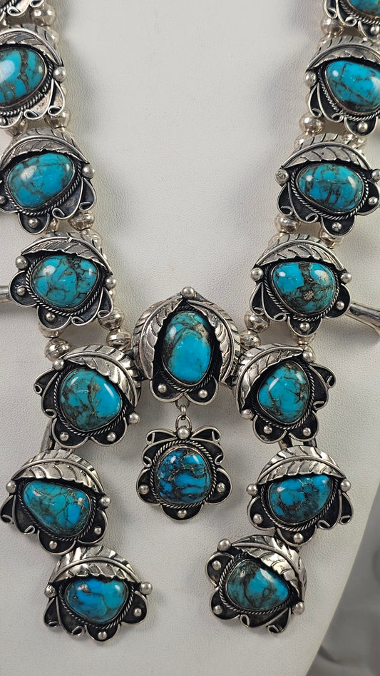Squash blossom necklace