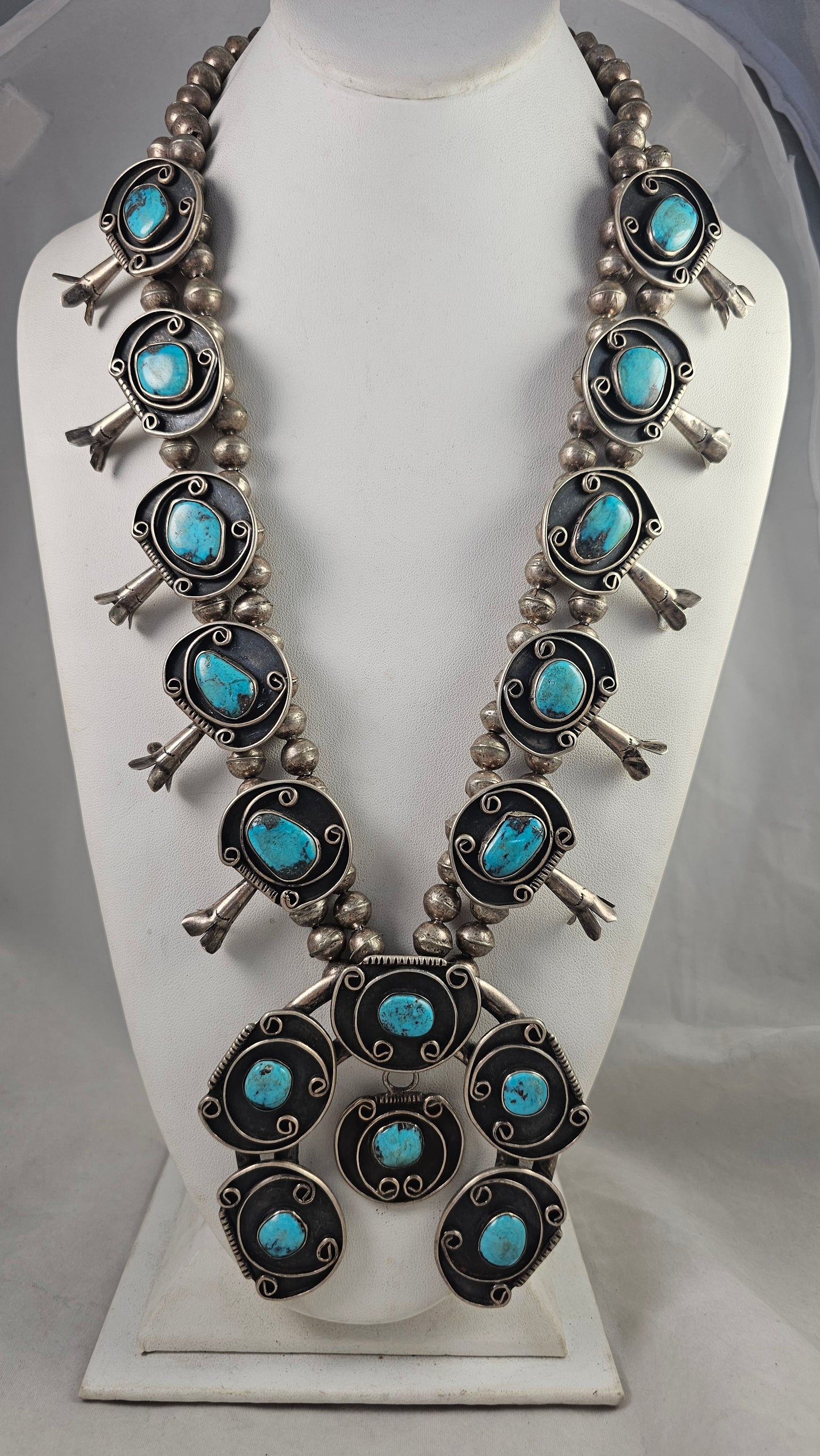 Squash blossom necklace