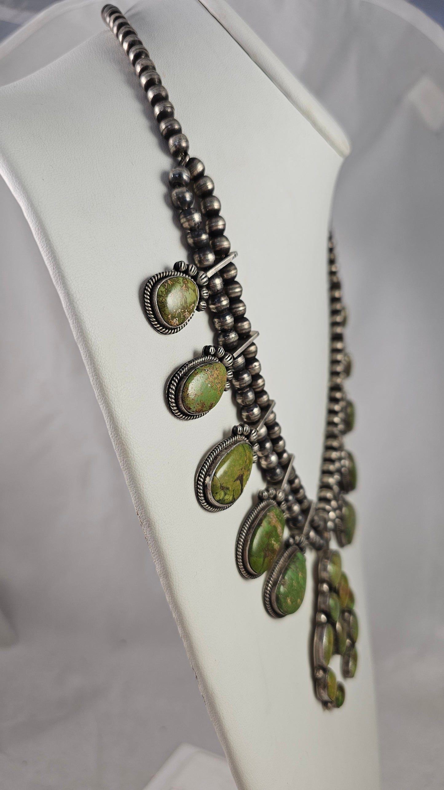 Squash blossom necklace