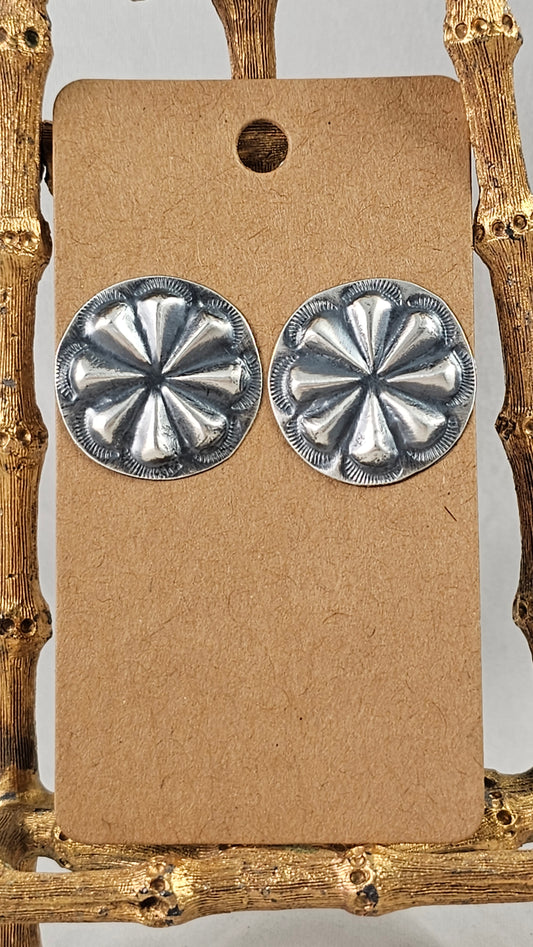 Concho earrings