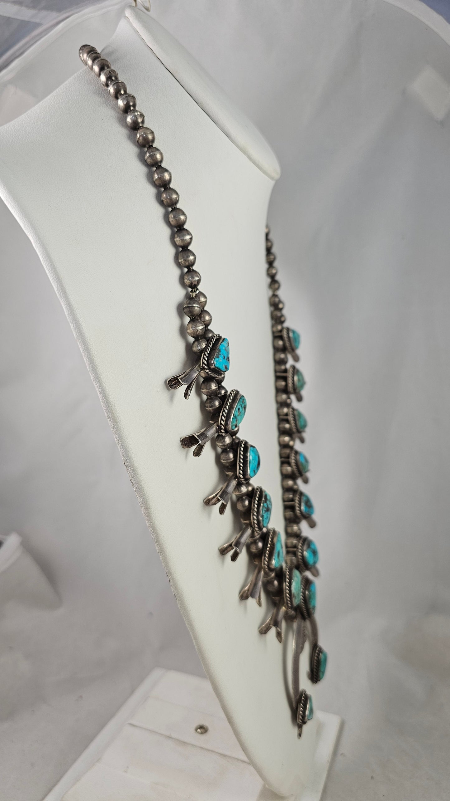 Squash blossom necklace