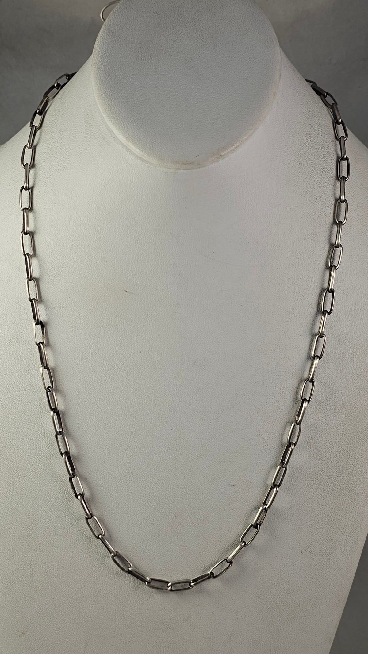 Sterling silver Paperclip Chain