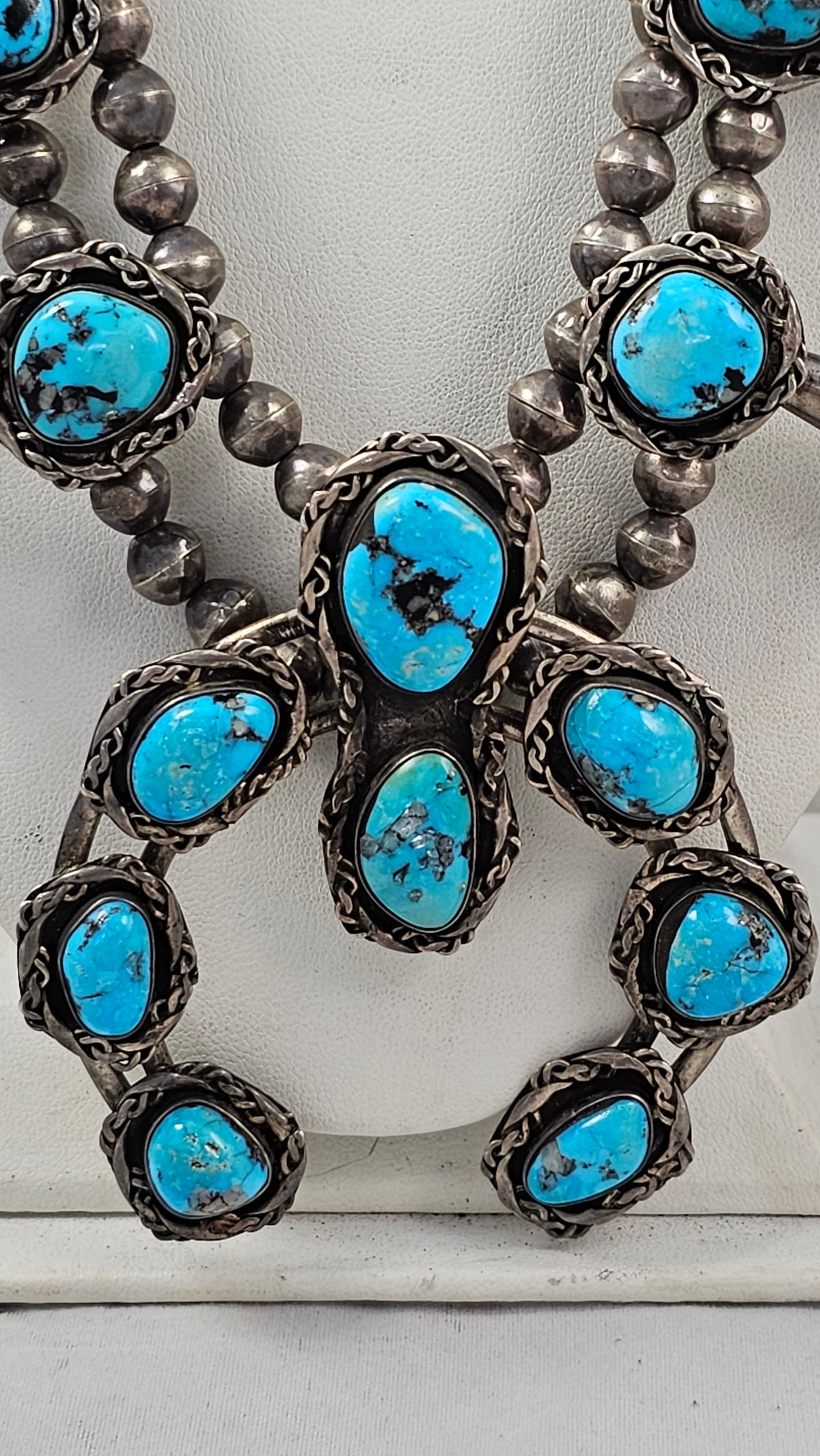 Squash blossom necklace