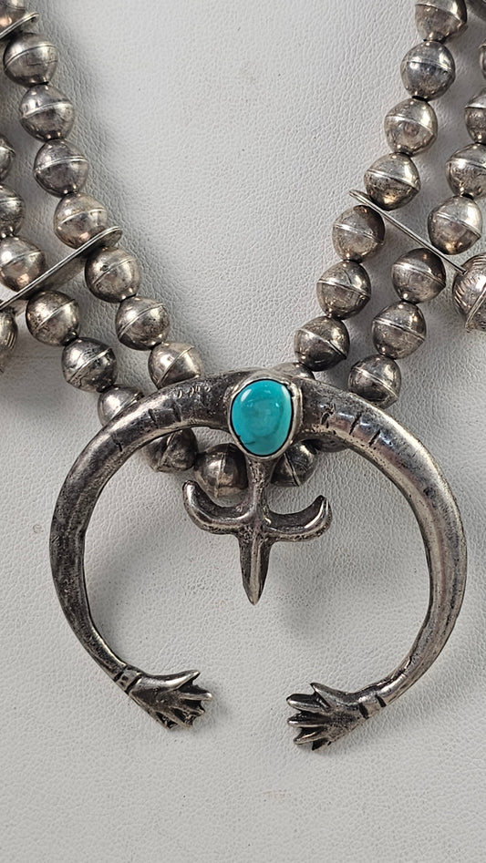 Squash blossom necklace