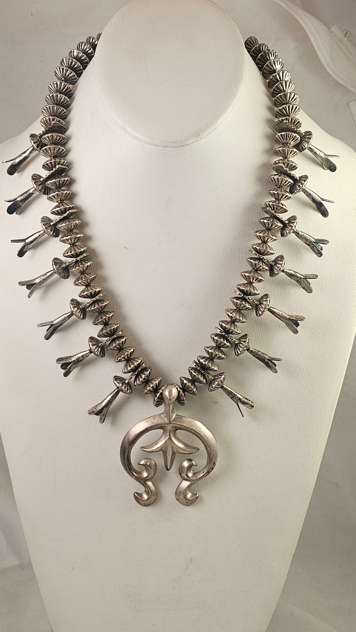Squash blossom necklace by the late Dan Jackson