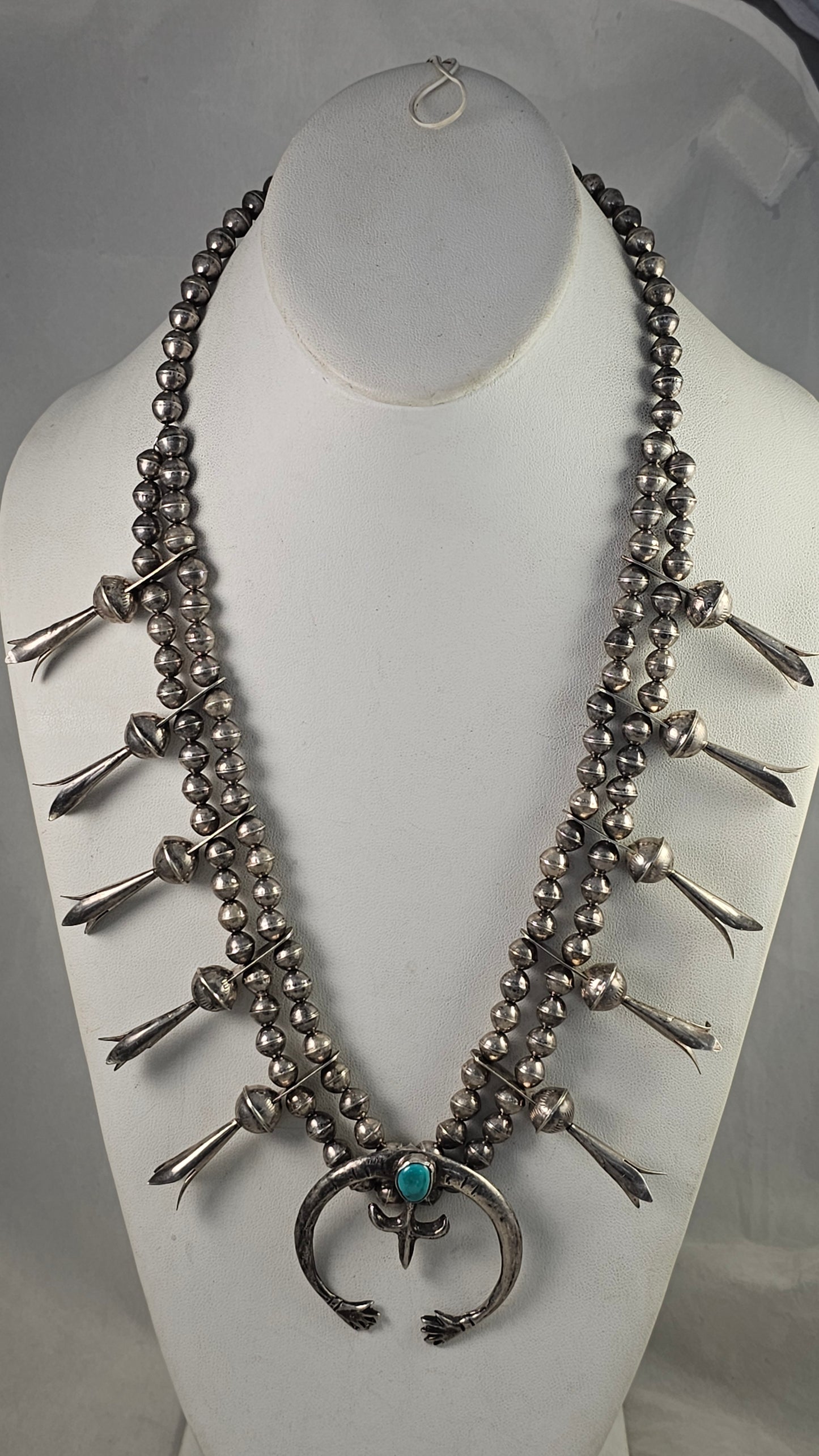 Squash blossom necklace