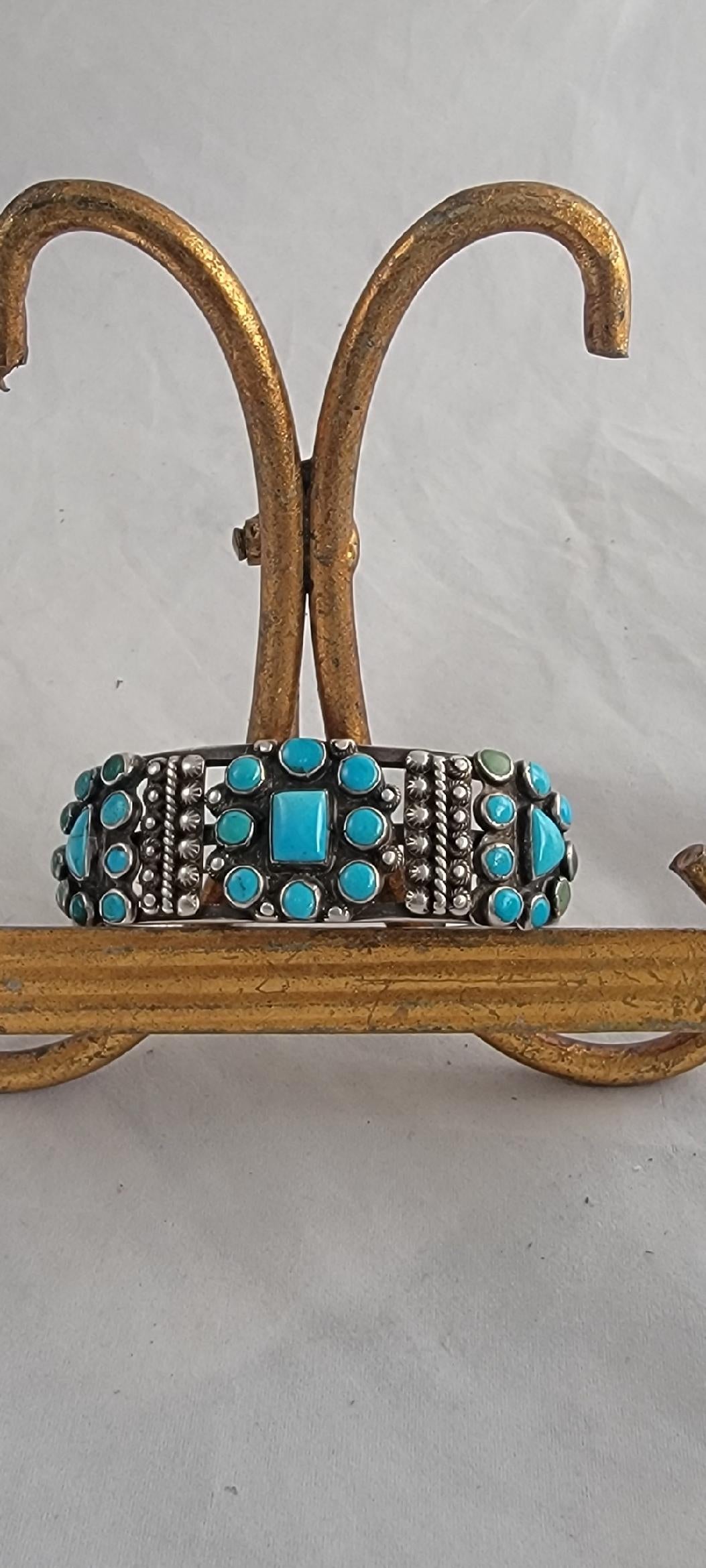 Vintage turquoise bracelet