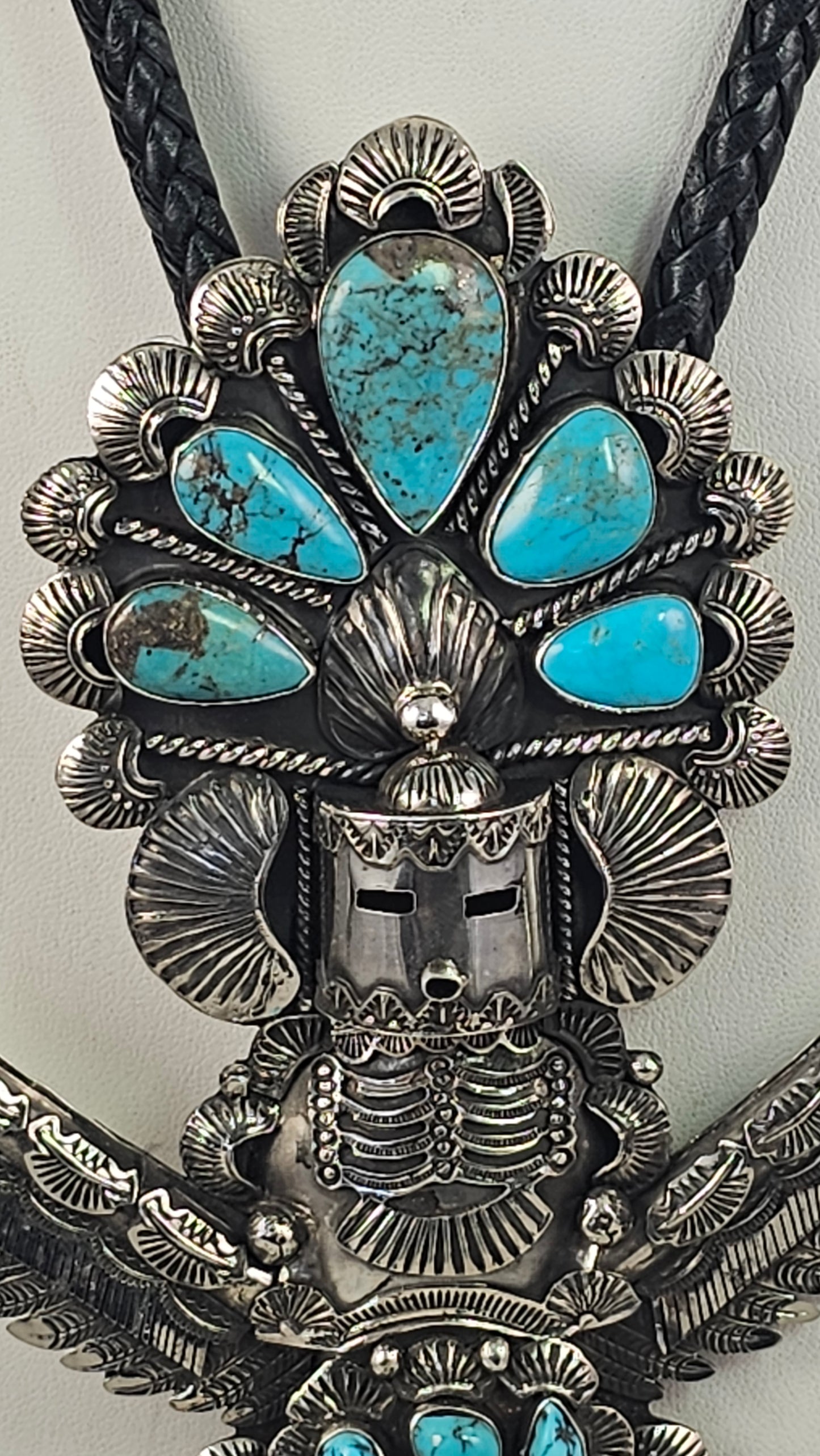 Eagle Dancer kachina bolo tie