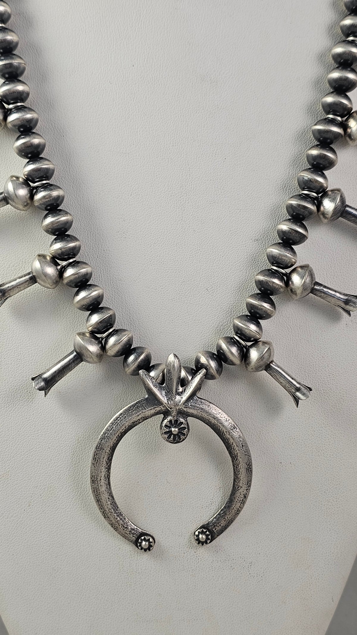 Squash blossom necklace